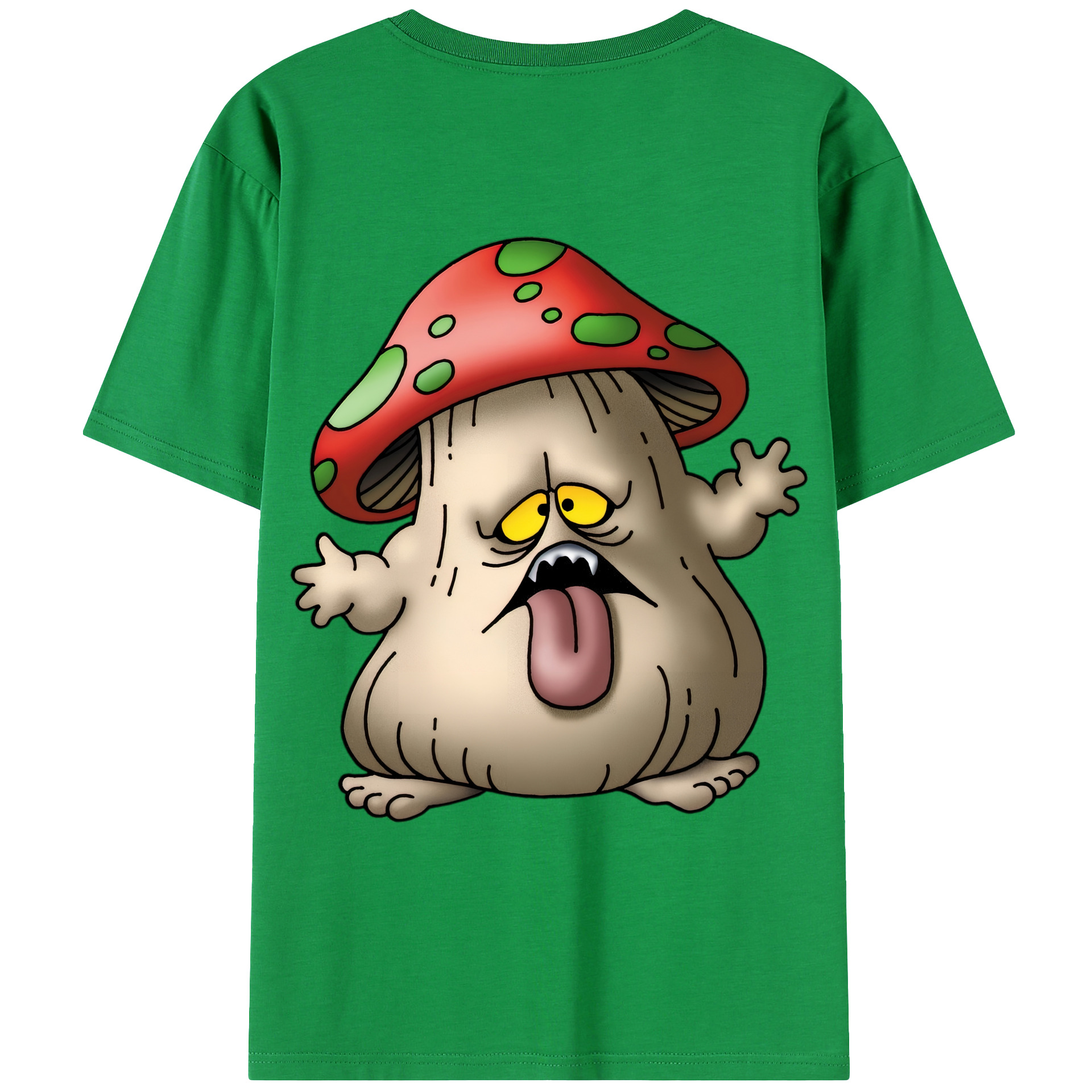 （画像用） ドラゴンクエスト Doragon Kuesuto Dragon Quest 綿100％ メンズ半袖Tシャツ（バックプリント） 通気性
