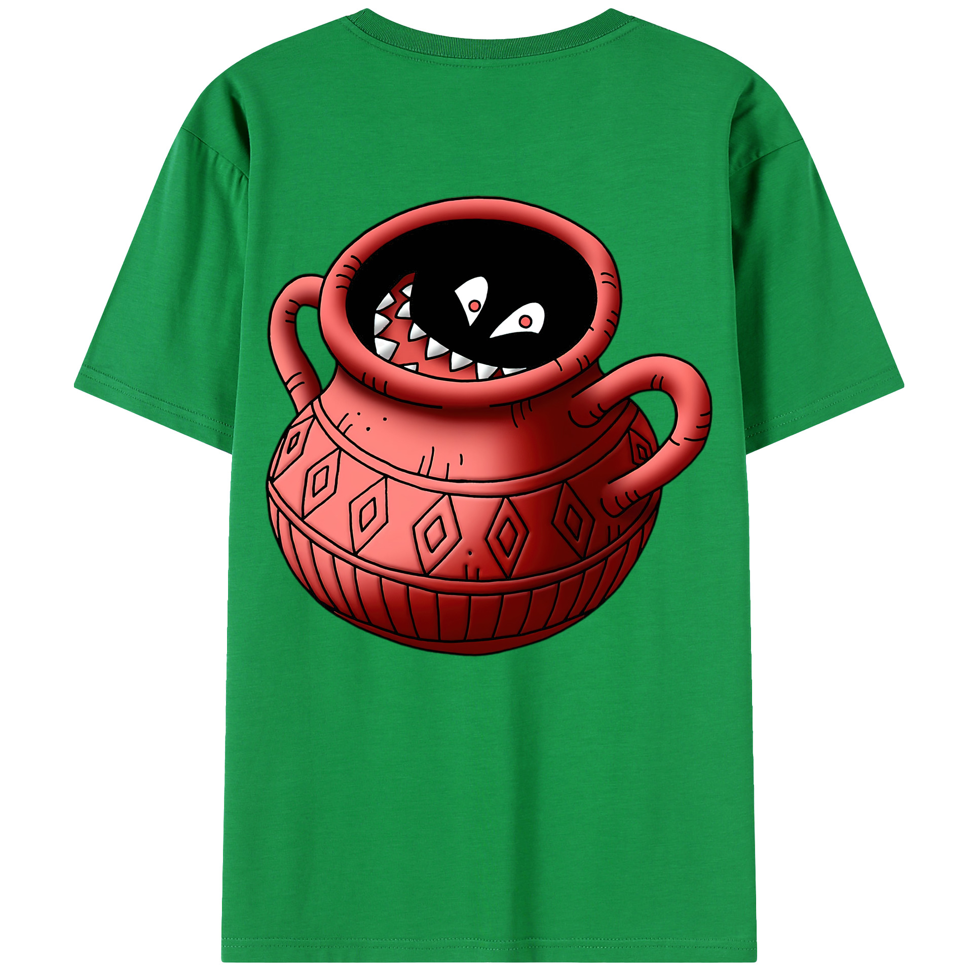 （画像用） ドラゴンクエスト Doragon Kuesuto Dragon Quest 綿100％ メンズ半袖Tシャツ（バックプリント） 通気性