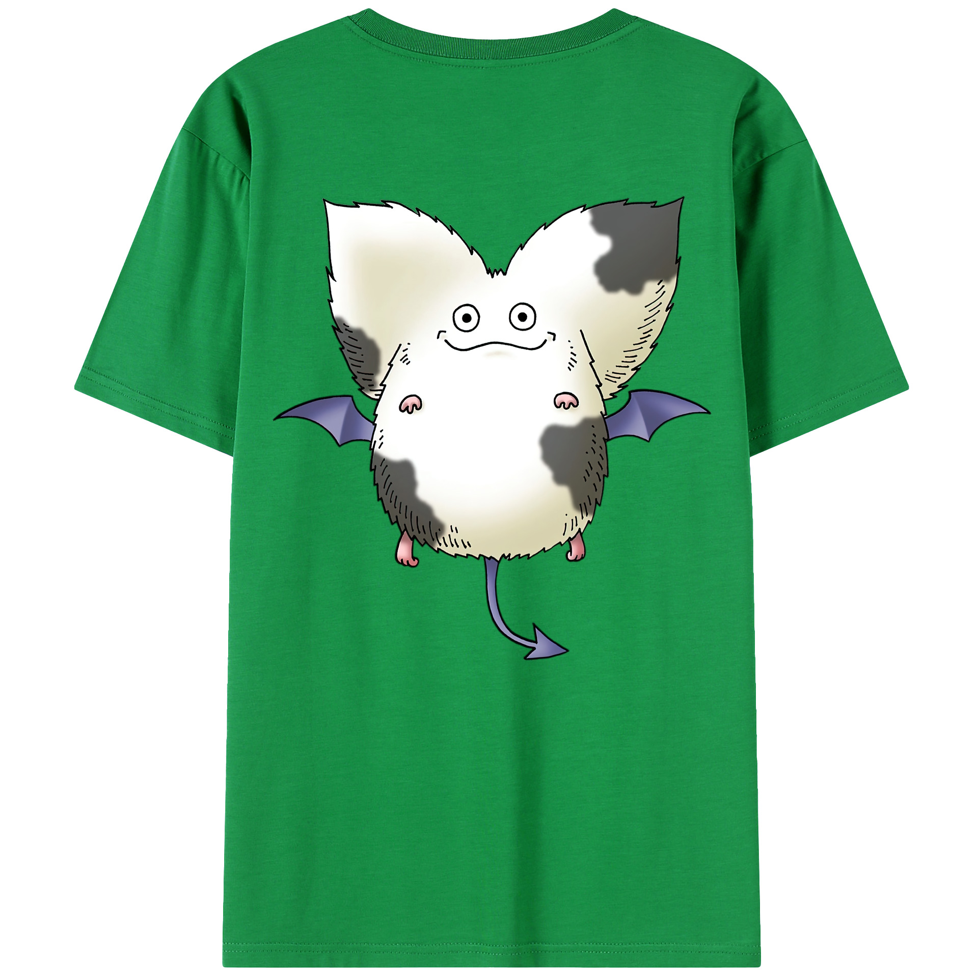 （画像用） ドラゴンクエスト Doragon Kuesuto Dragon Quest 綿100％ メンズ半袖Tシャツ（バックプリント） 通気性