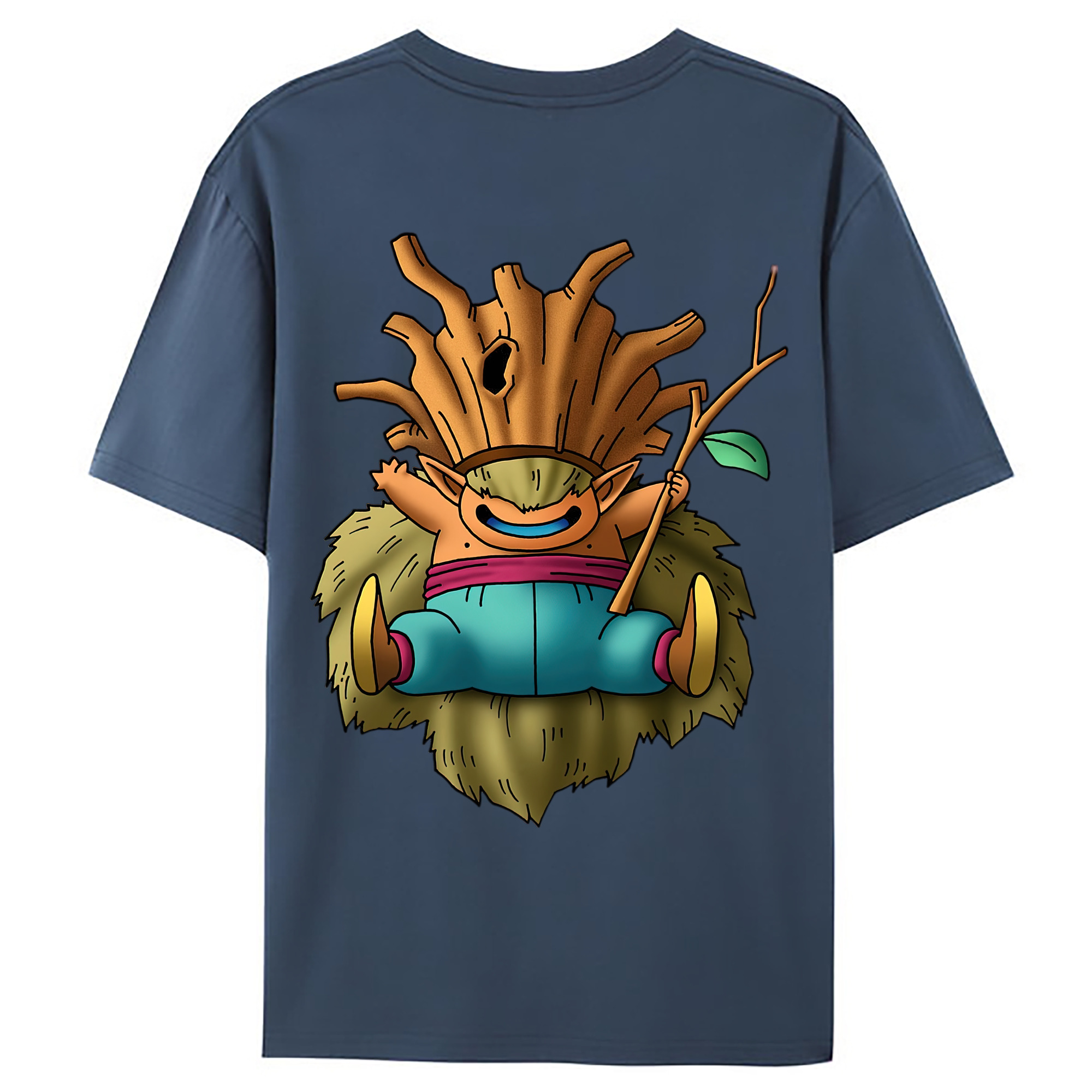 （画像用） ドラゴンクエスト Doragon Kuesuto Dragon Quest 綿100％ メンズ半袖Tシャツ（バックプリント） 通気性