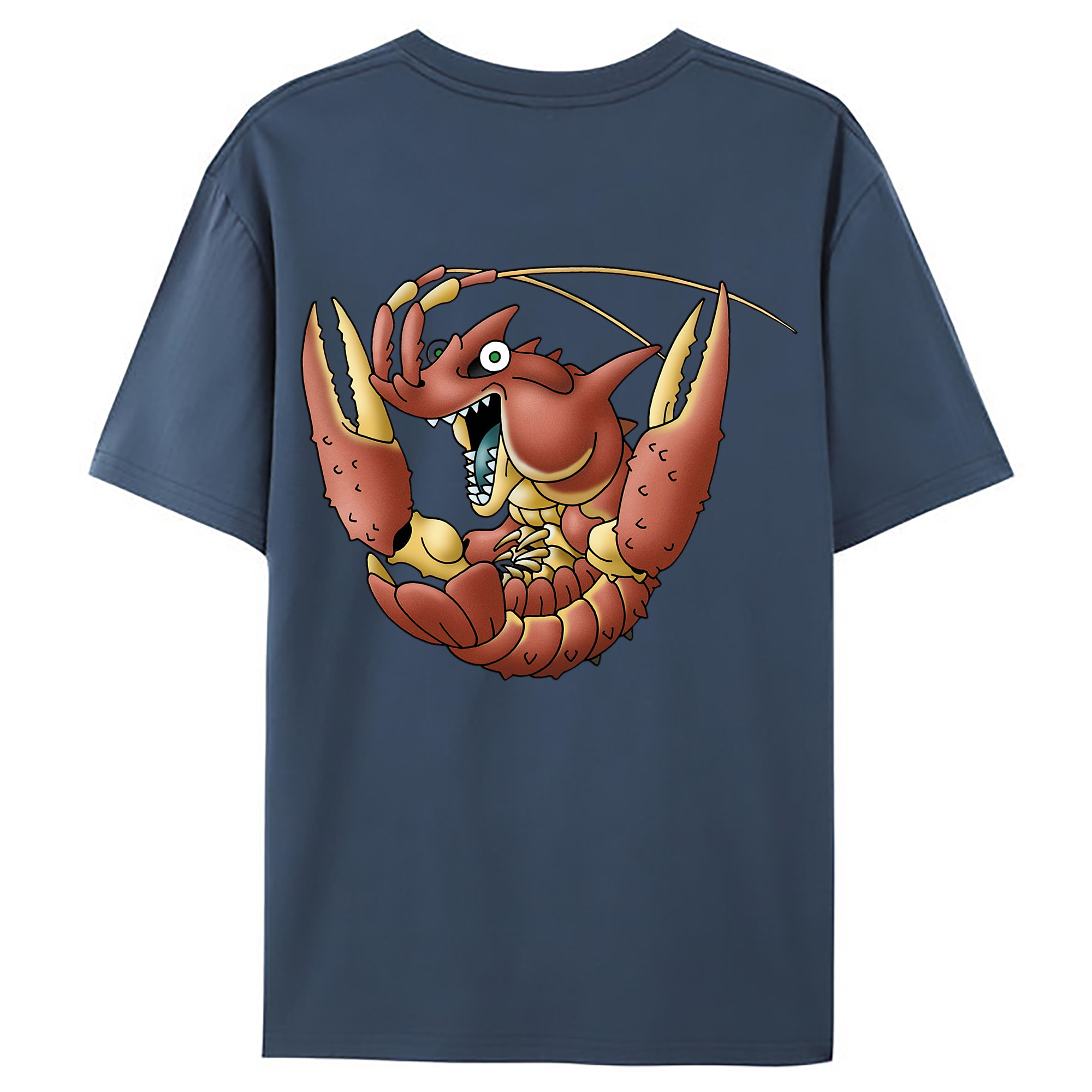 （画像用） ドラゴンクエスト Doragon Kuesuto Dragon Quest 綿100％ メンズ半袖Tシャツ（バックプリント） 通気性