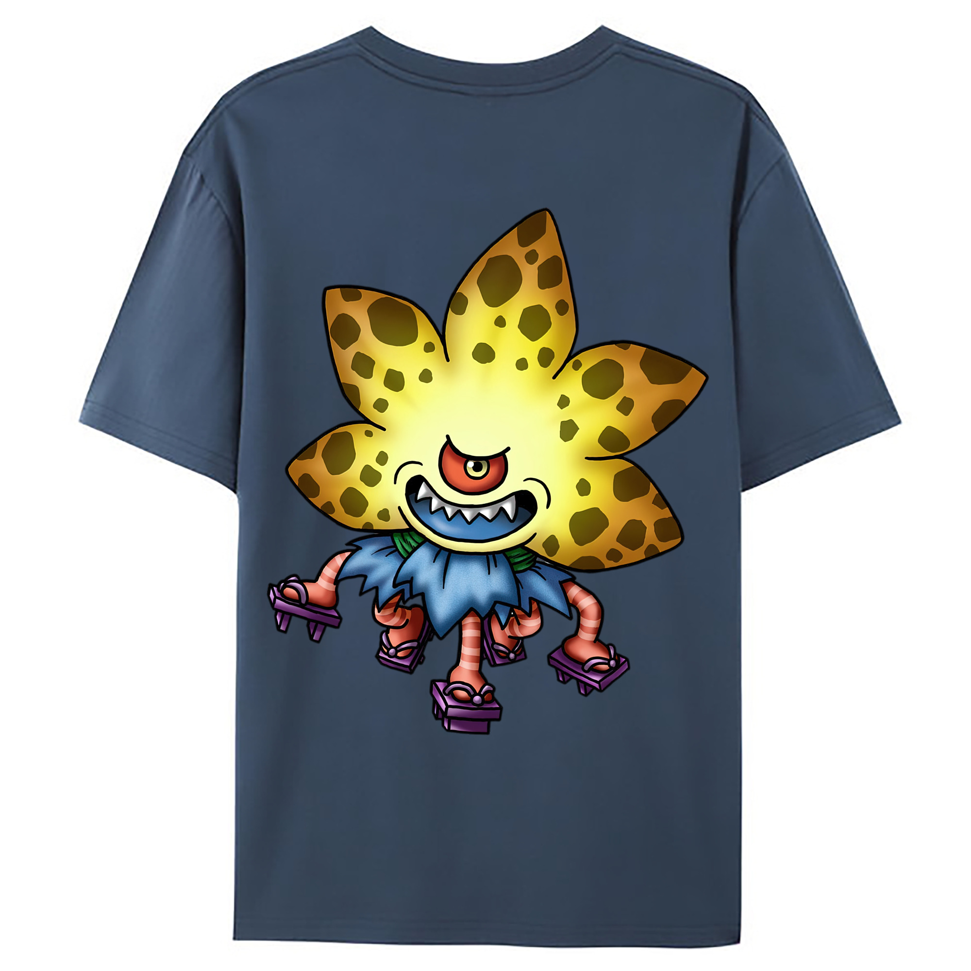 （画像用） ドラゴンクエスト Doragon Kuesuto Dragon Quest 綿100％ メンズ半袖Tシャツ（バックプリント） 通気性