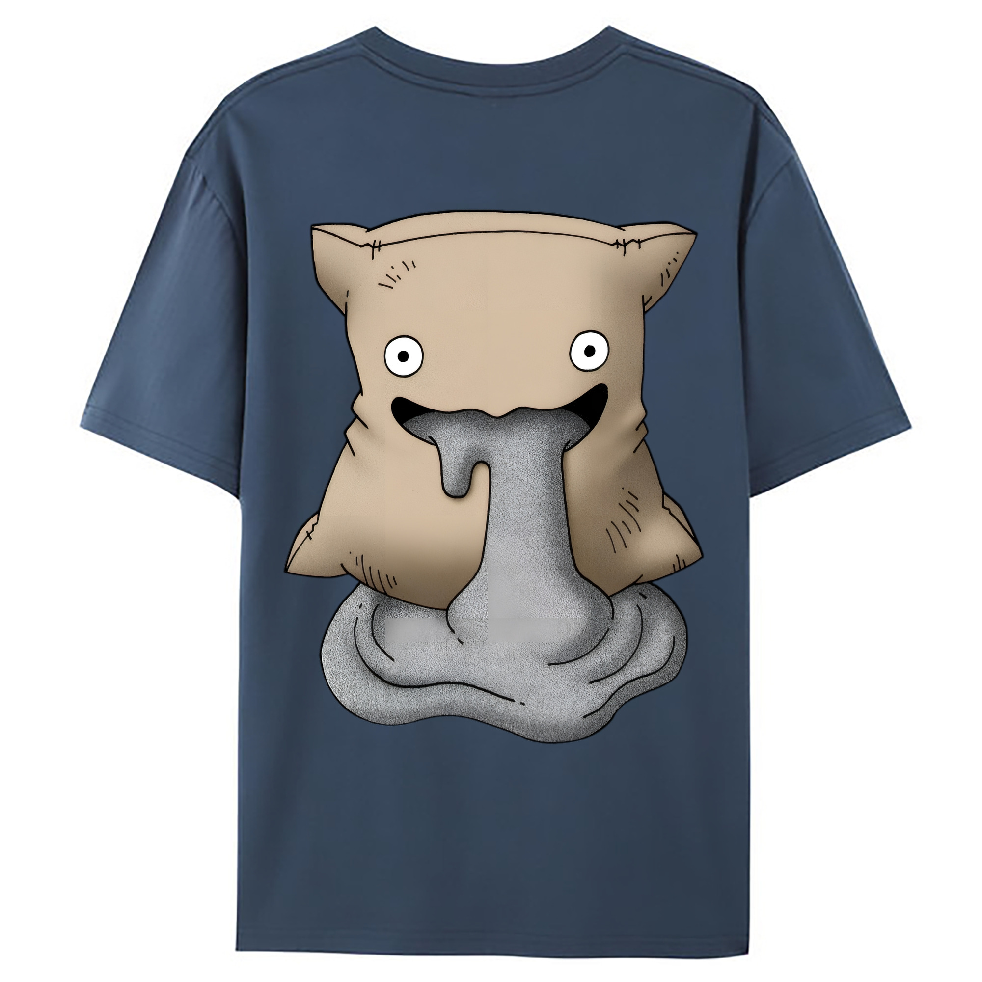 （画像用） ドラゴンクエスト Doragon Kuesuto Dragon Quest 綿100％ メンズ半袖Tシャツ（バックプリント） 通気性