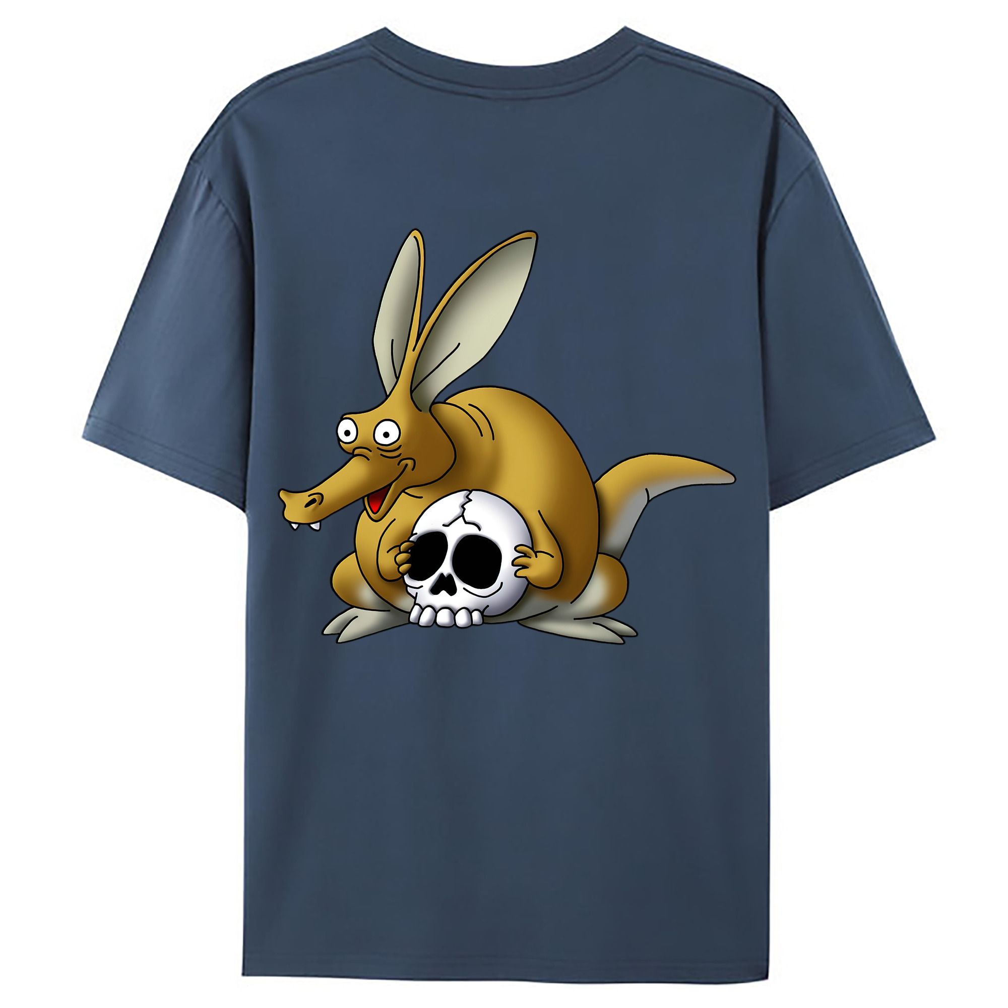 （画像用） ドラゴンクエスト Doragon Kuesuto Dragon Quest 綿100％ メンズ半袖Tシャツ（バックプリント） 通気性