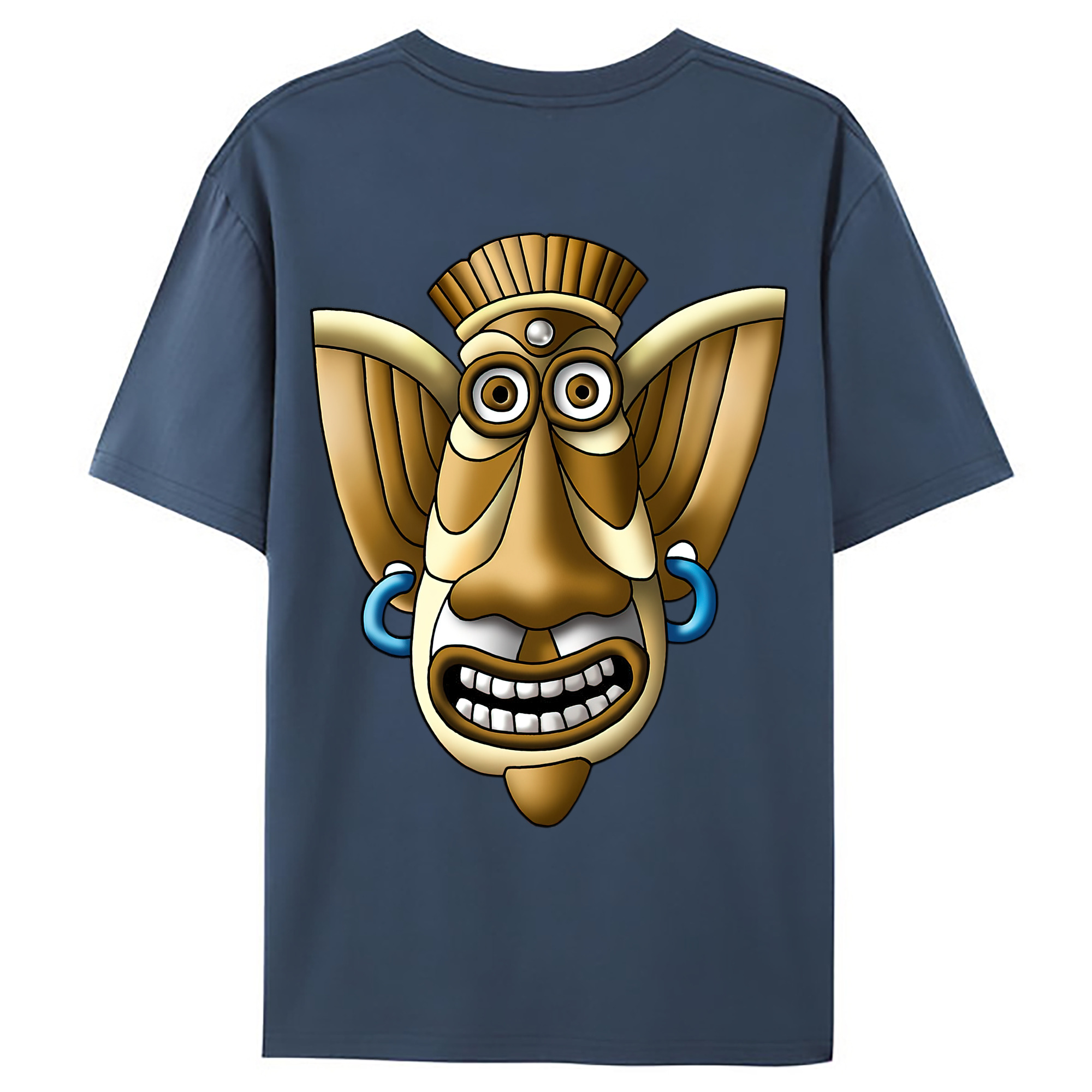 （画像用） ドラゴンクエスト Doragon Kuesuto Dragon Quest 綿100％ メンズ半袖Tシャツ（バックプリント） 通気性