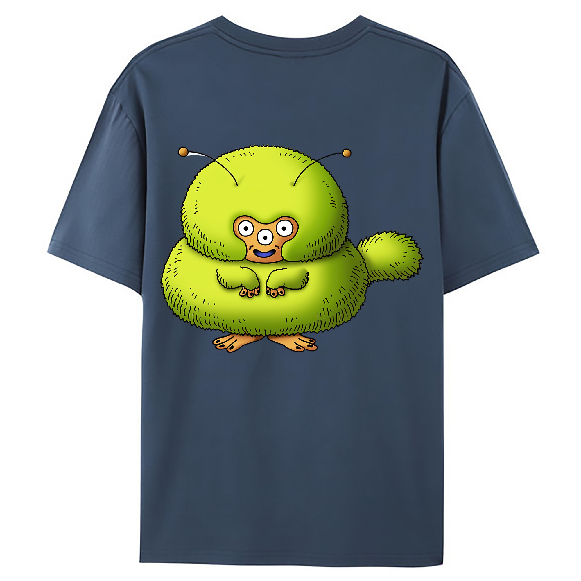 （画像用） ドラゴンクエスト Doragon Kuesuto Dragon Quest 綿100％ メンズ半袖Tシャツ（バックプリント） 通気性