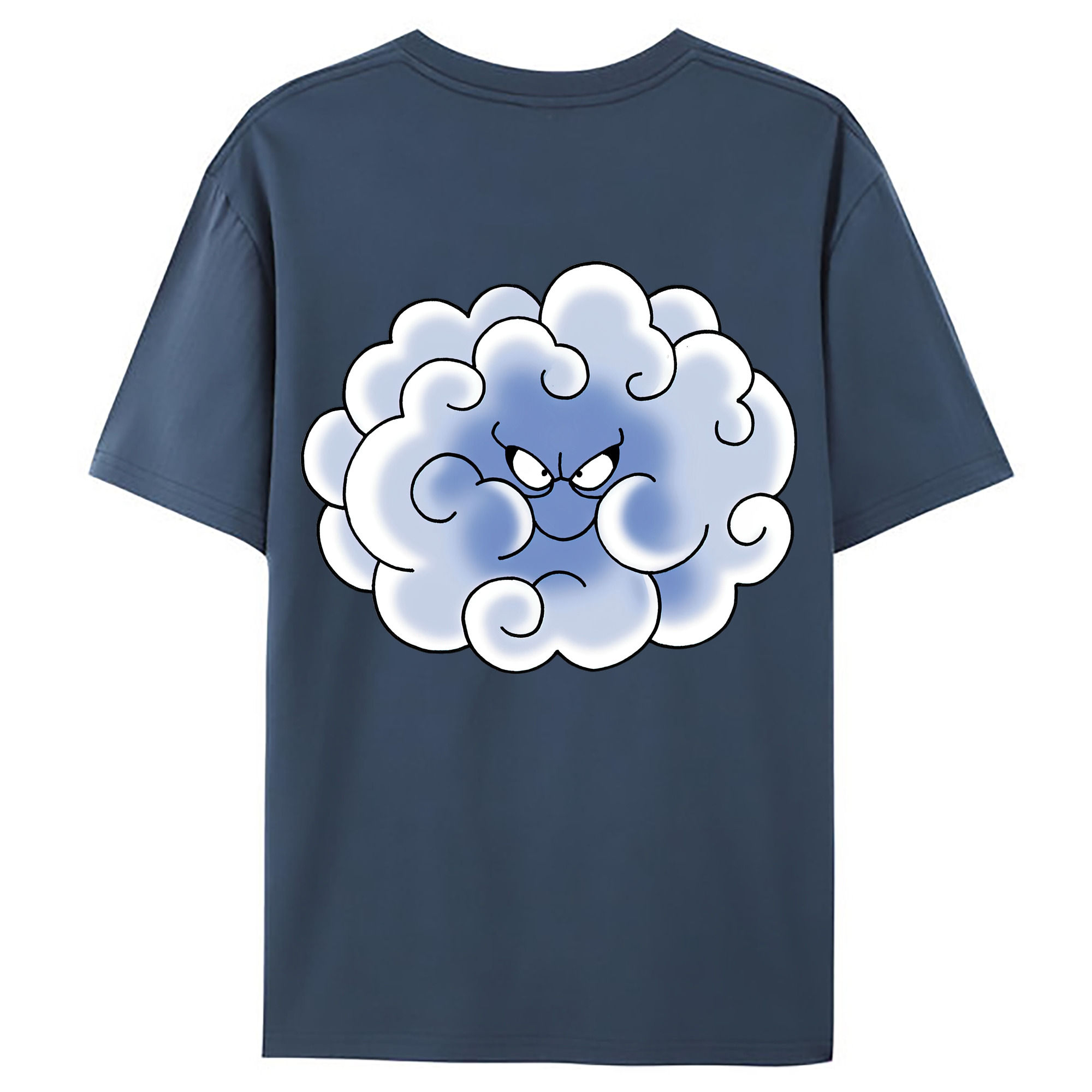 （画像用） ドラゴンクエスト Doragon Kuesuto Dragon Quest 綿100％ メンズ半袖Tシャツ（バックプリント） 通気性