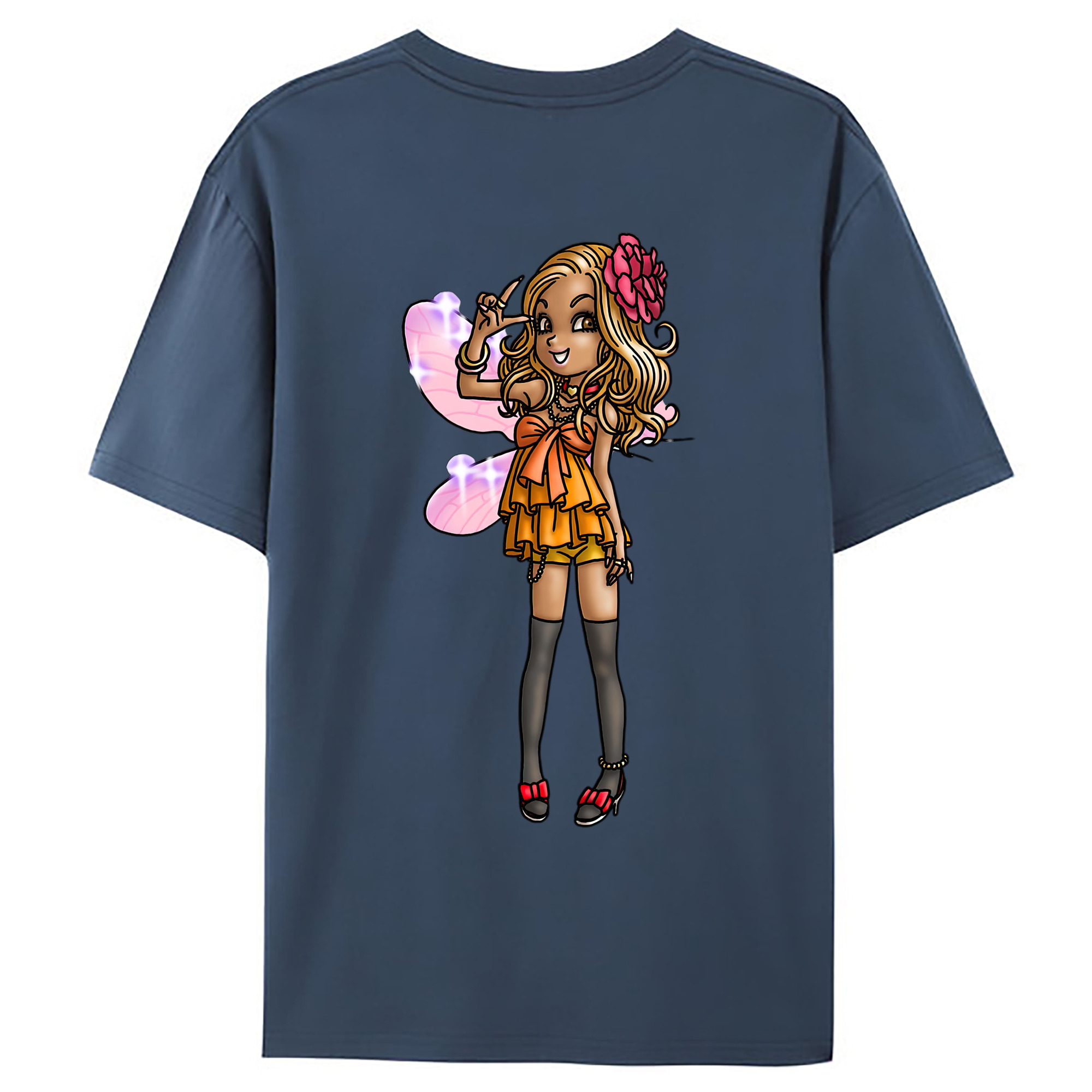 （画像用） ドラゴンクエスト Doragon Kuesuto Dragon Quest 綿100％ メンズ半袖Tシャツ（バックプリント） 通気性