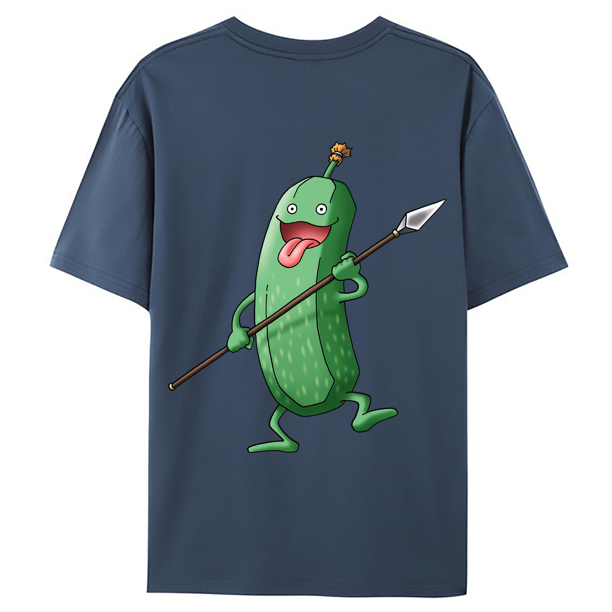（画像用） ドラゴンクエスト Doragon Kuesuto Dragon Quest 綿100％ メンズ半袖Tシャツ（バックプリント） 通気性