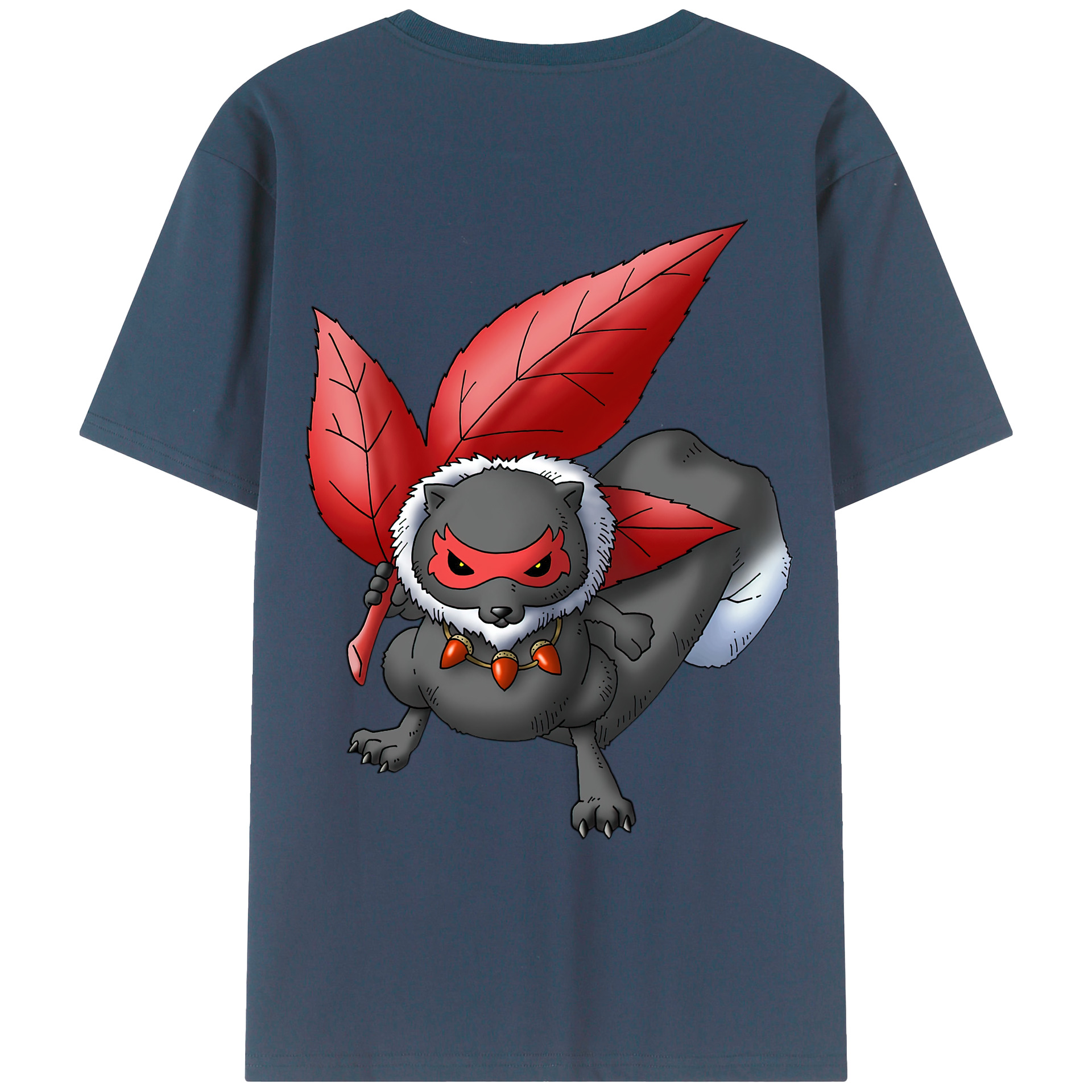 （画像用） ドラゴンクエスト Doragon Kuesuto Dragon Quest 綿100％ メンズ半袖Tシャツ（バックプリント） 通気性