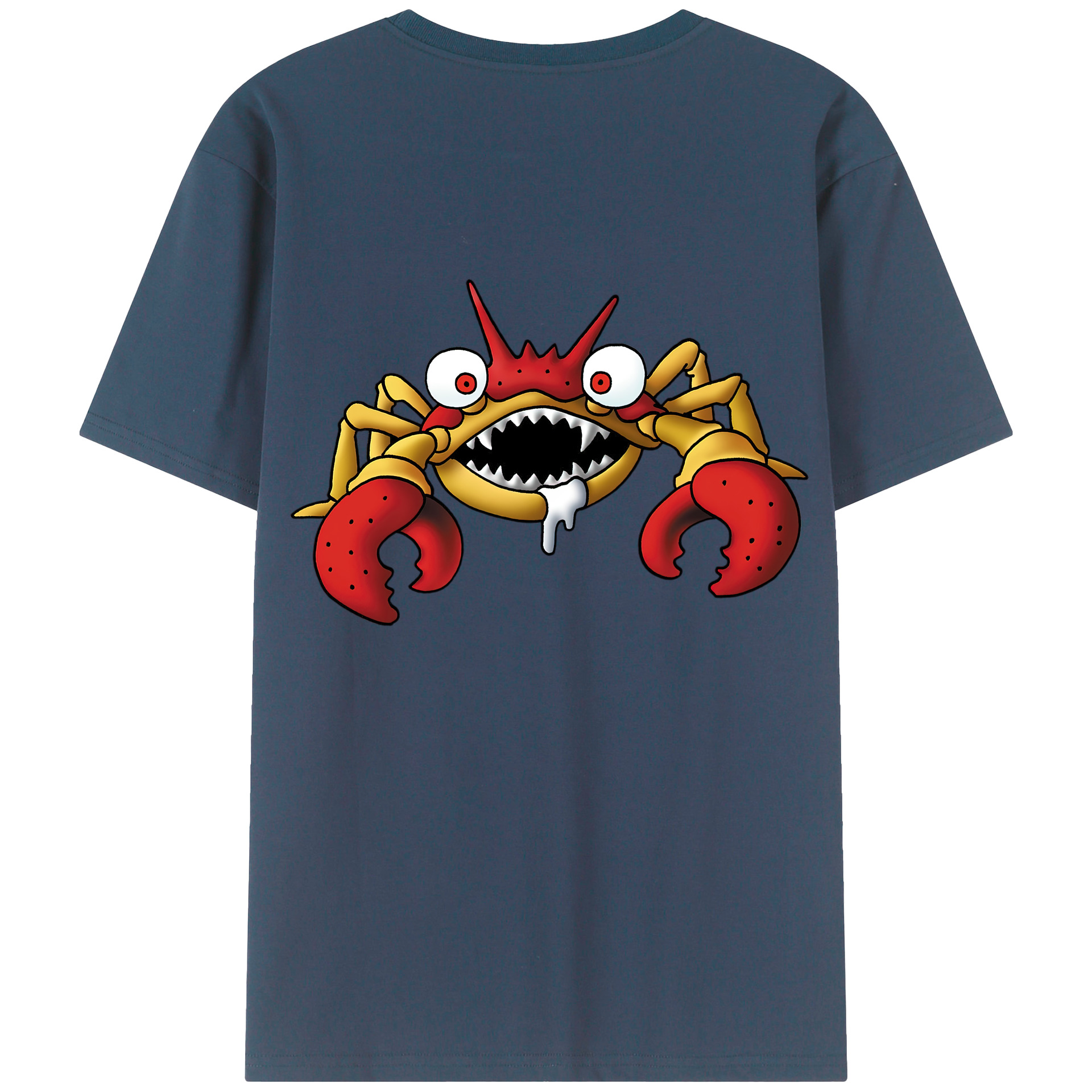 （画像用） ドラゴンクエスト Doragon Kuesuto Dragon Quest 綿100％ メンズ半袖Tシャツ（バックプリント） 通気性