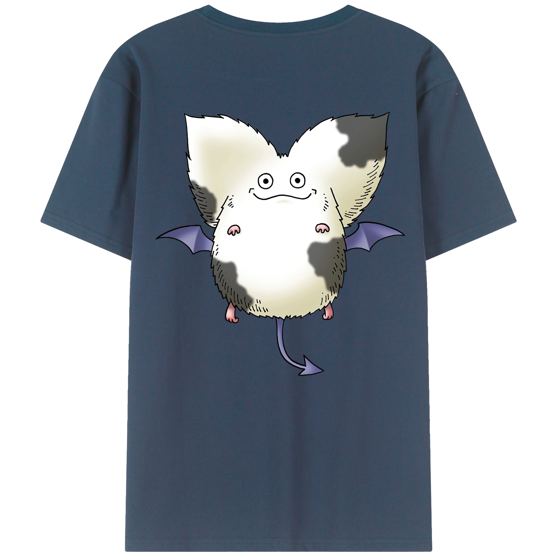 （画像用） ドラゴンクエスト Doragon Kuesuto Dragon Quest 綿100％ メンズ半袖Tシャツ（バックプリント） 通気性