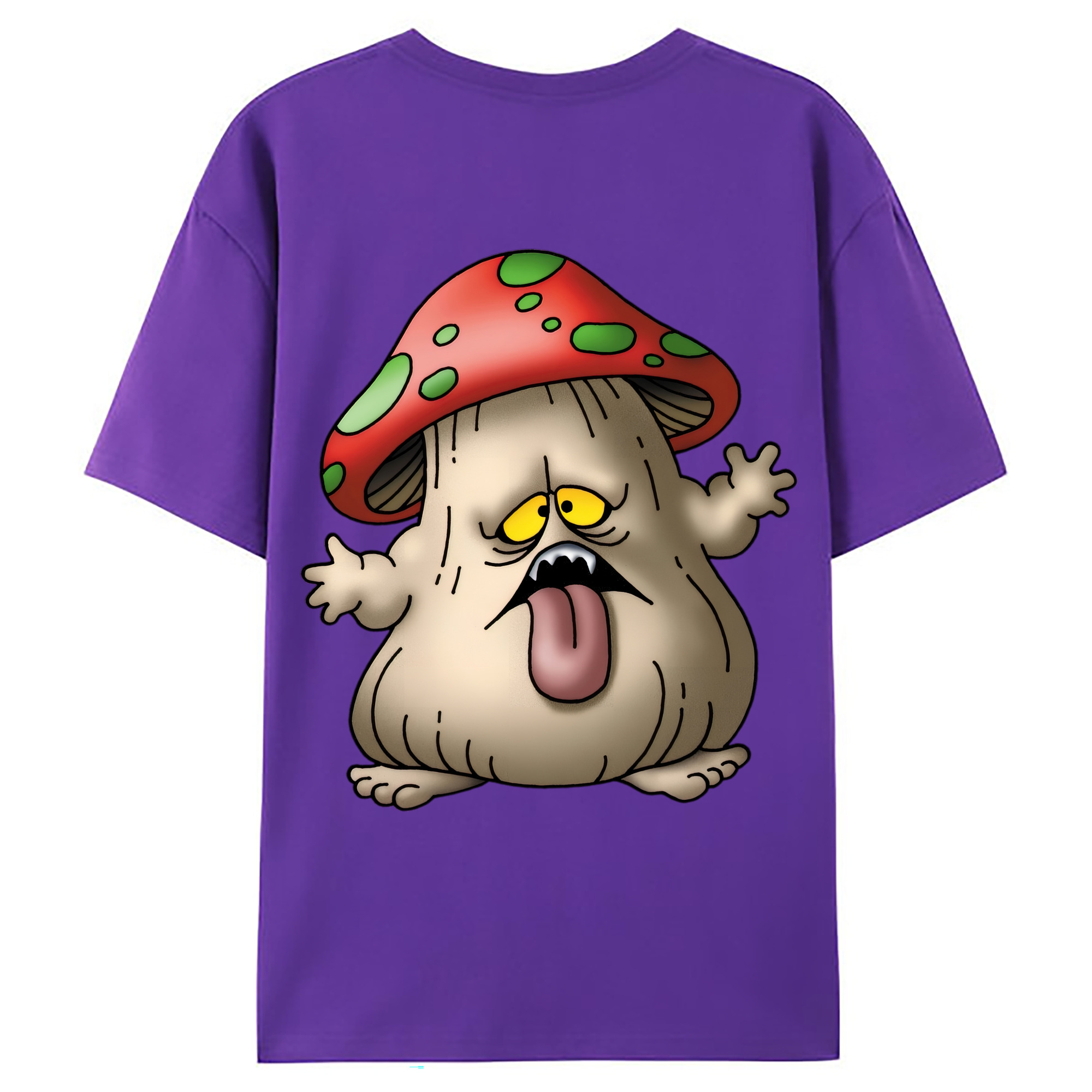 （画像用） ドラゴンクエスト Doragon Kuesuto Dragon Quest 綿100％ メンズ半袖Tシャツ（バックプリント） 通気性
