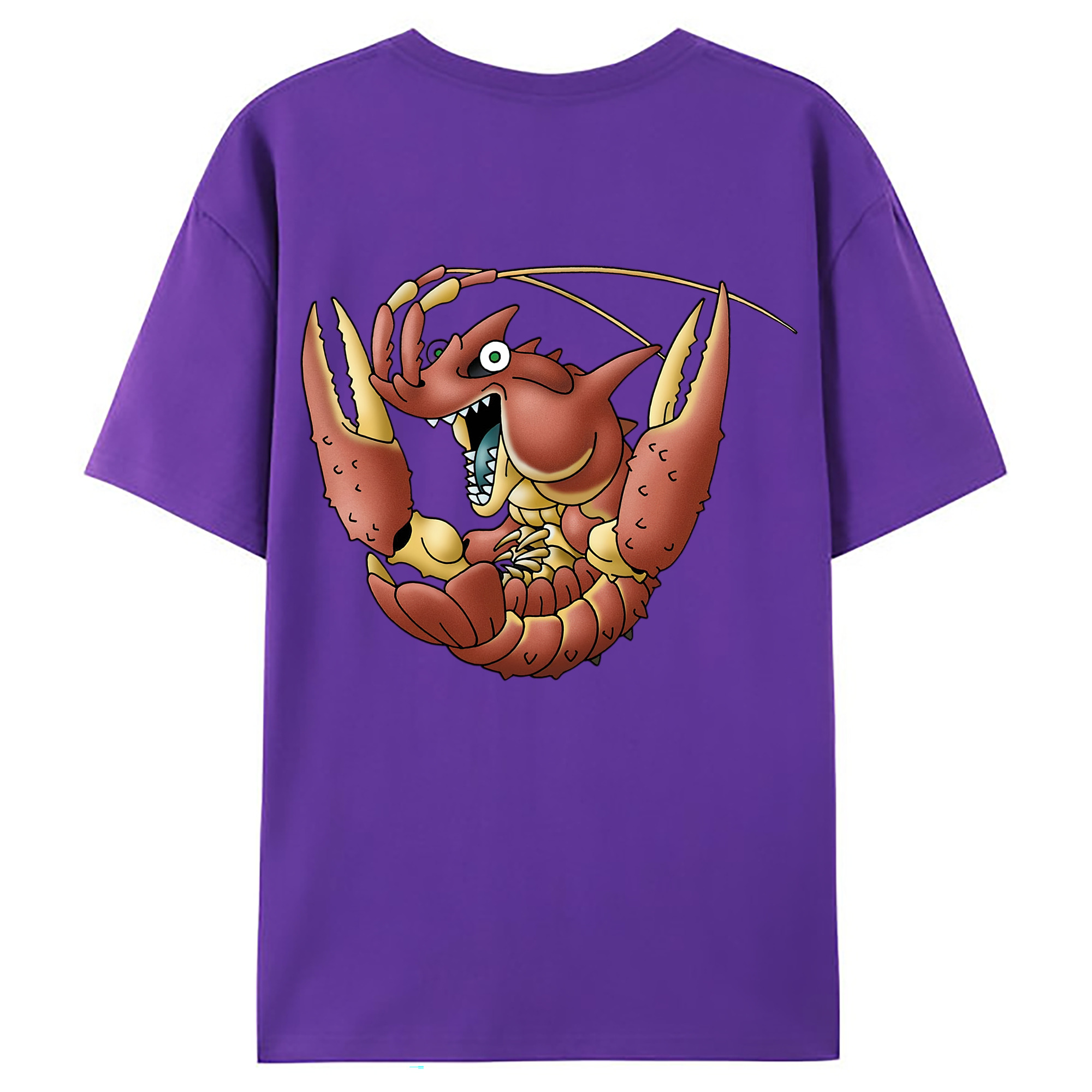（画像用） ドラゴンクエスト Doragon Kuesuto Dragon Quest 綿100％ メンズ半袖Tシャツ（バックプリント） 通気性