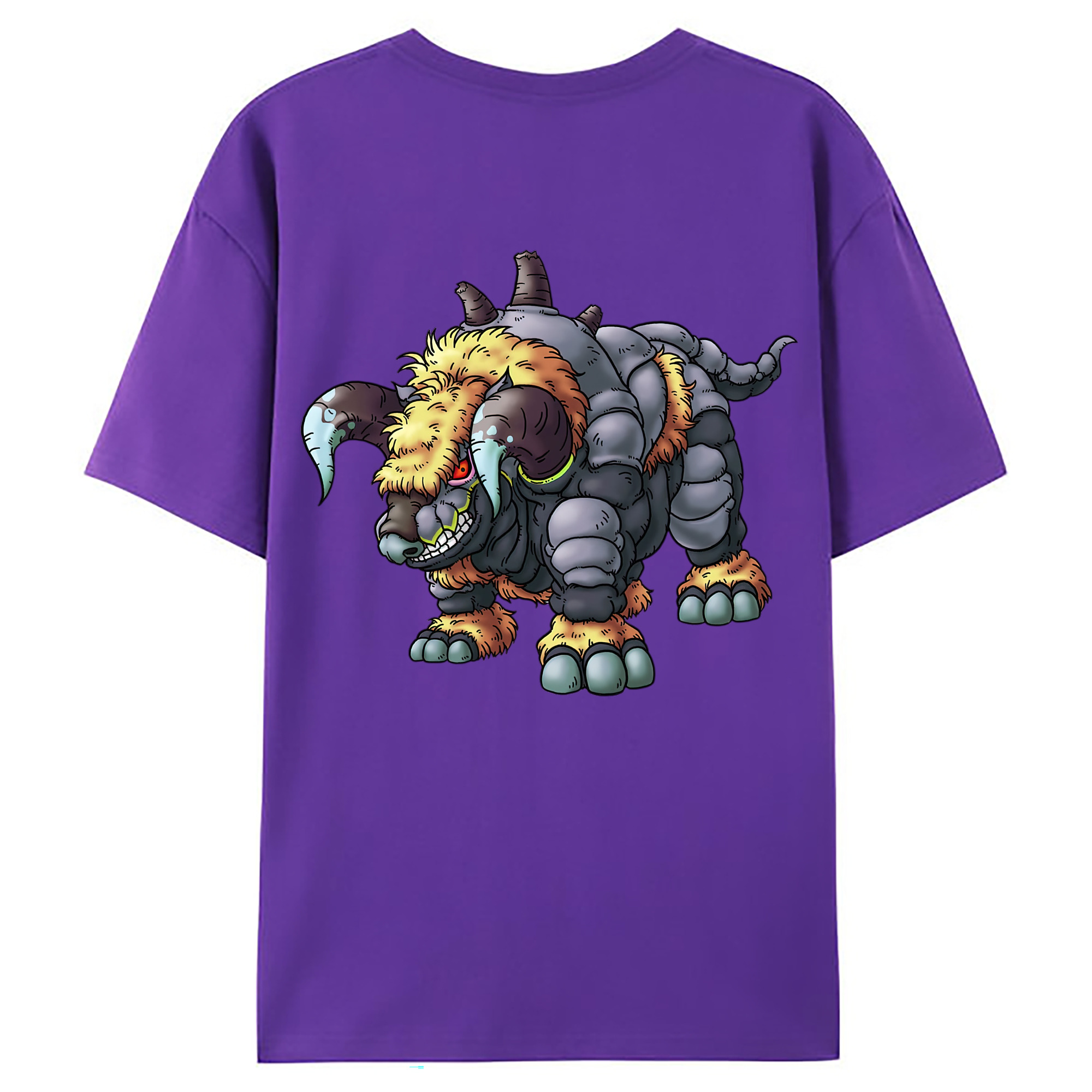 （画像用） ドラゴンクエスト Doragon Kuesuto Dragon Quest 綿100％ メンズ半袖Tシャツ（バックプリント） 通気性