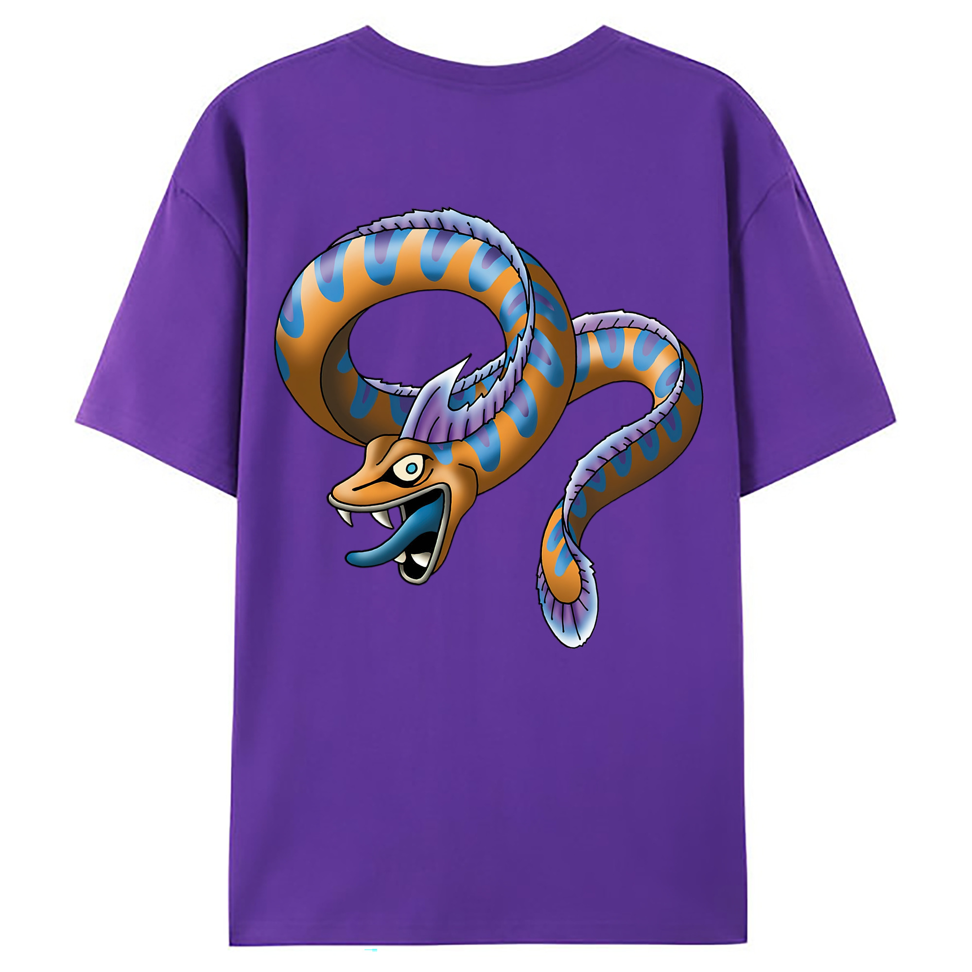 （画像用） ドラゴンクエスト Doragon Kuesuto Dragon Quest 綿100％ メンズ半袖Tシャツ（バックプリント） 通気性
