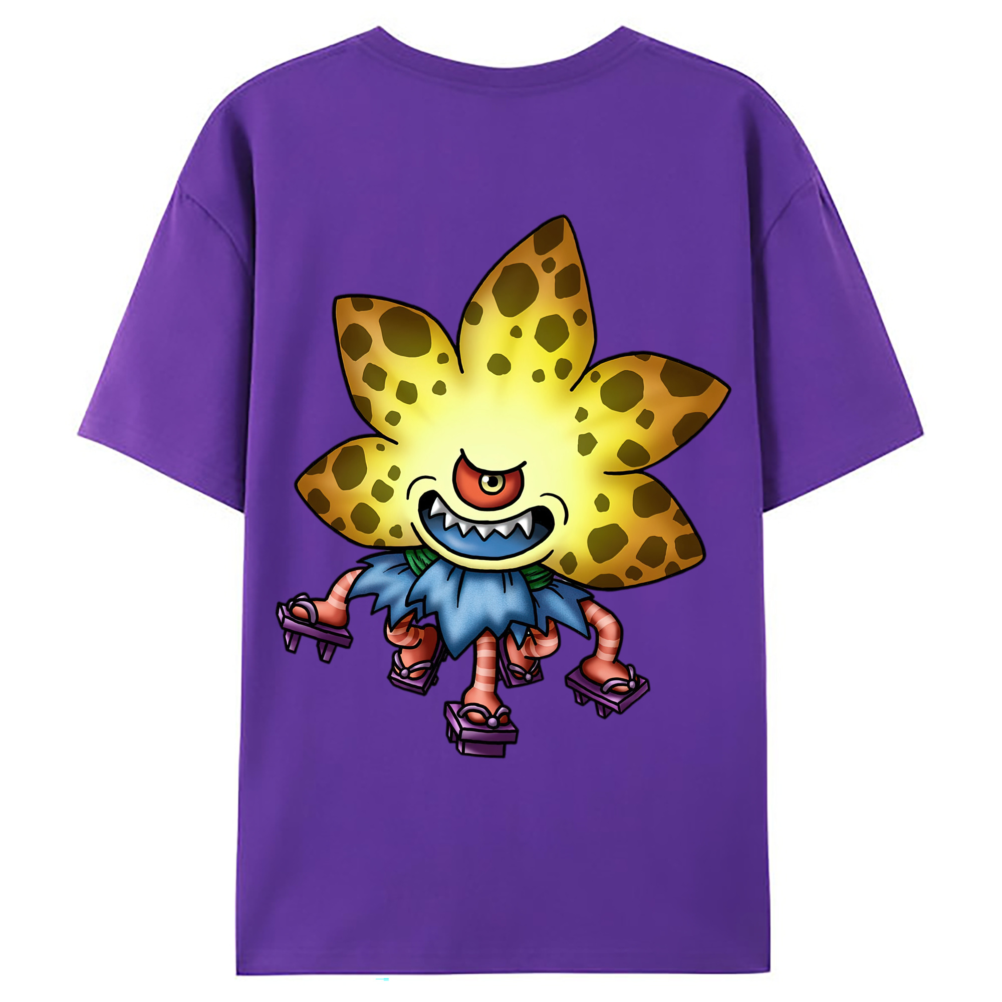 （画像用） ドラゴンクエスト Doragon Kuesuto Dragon Quest 綿100％ メンズ半袖Tシャツ（バックプリント） 通気性
