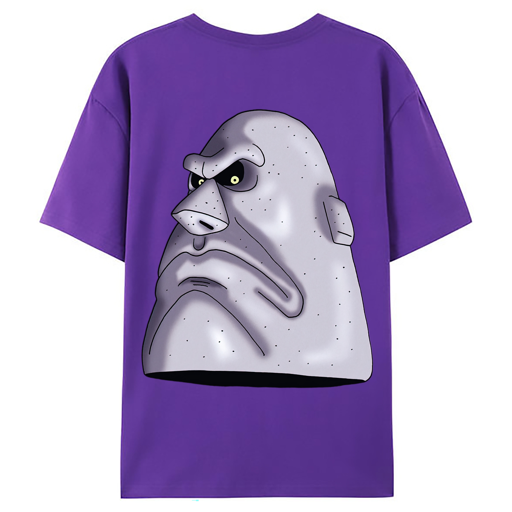（画像用） ドラゴンクエスト Doragon Kuesuto Dragon Quest 綿100％ メンズ半袖Tシャツ（バックプリント） 通気性
