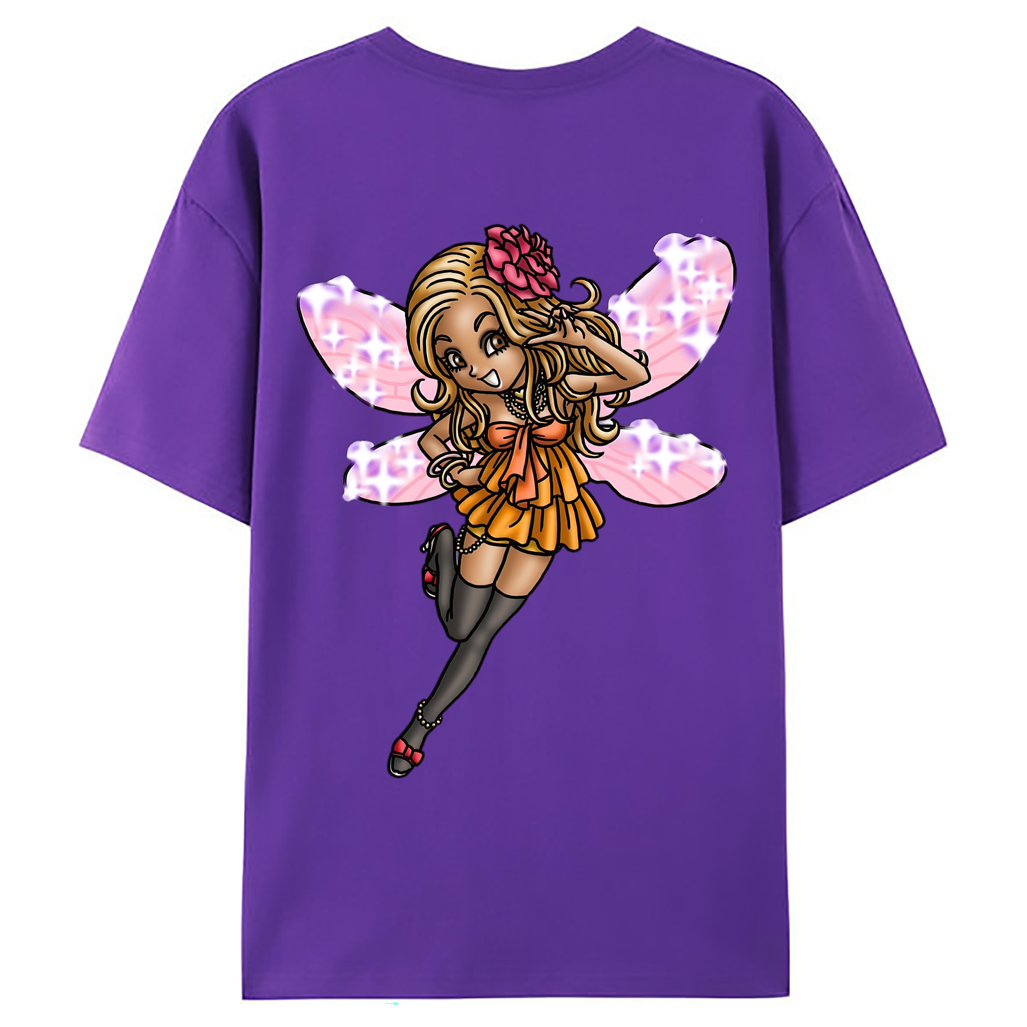 （画像用） ドラゴンクエスト Doragon Kuesuto Dragon Quest 綿100％ メンズ半袖Tシャツ（バックプリント） 通気性