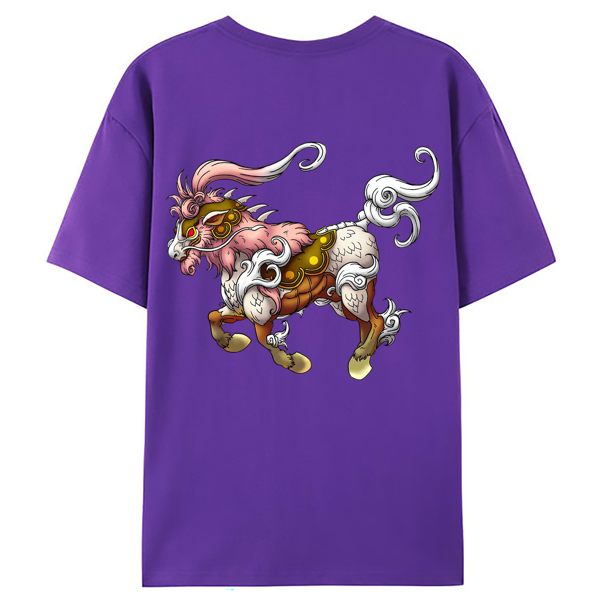 （画像用） ドラゴンクエスト Doragon Kuesuto Dragon Quest 綿100％ メンズ半袖Tシャツ（バックプリント） 通気性