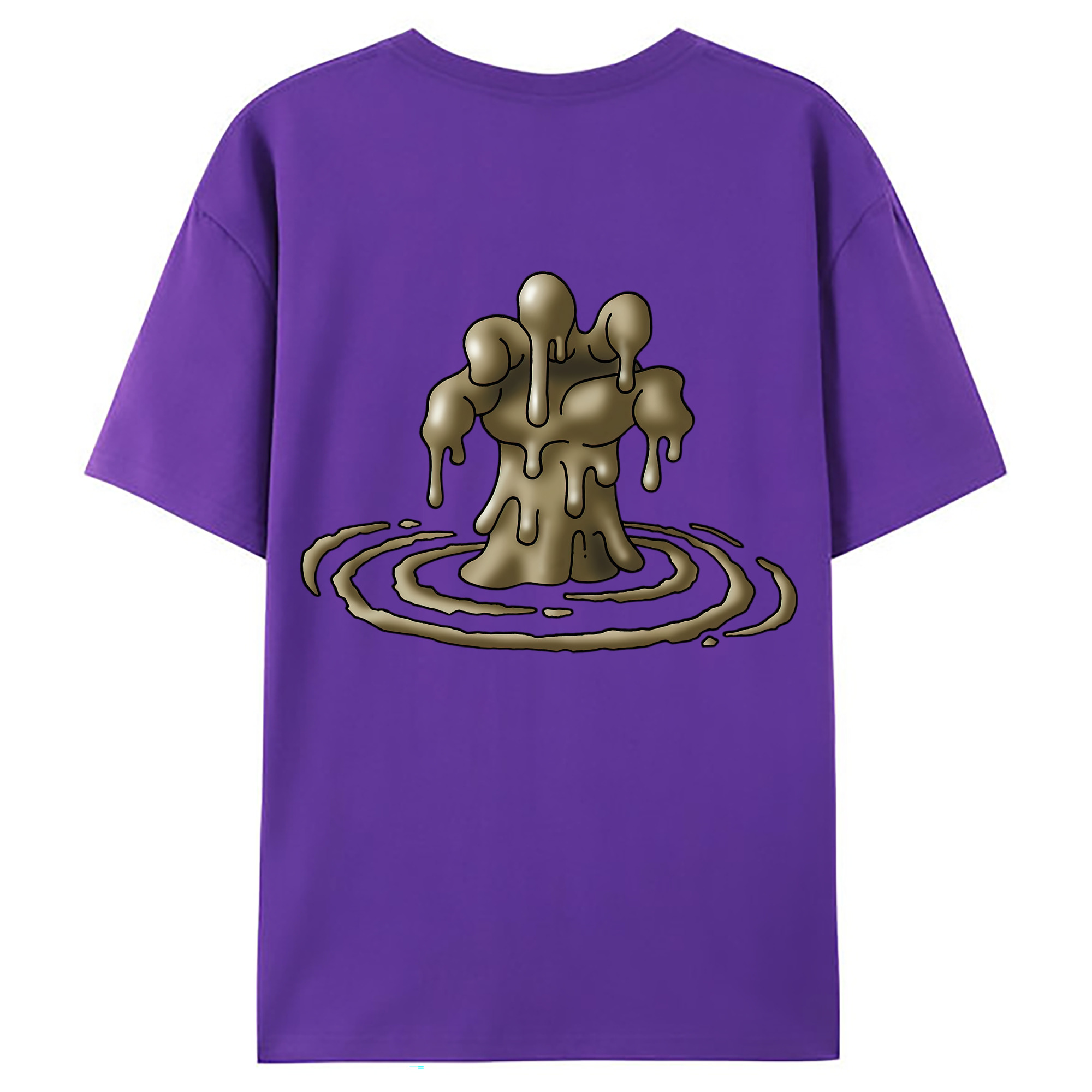 （画像用） ドラゴンクエスト Doragon Kuesuto Dragon Quest 綿100％ メンズ半袖Tシャツ（バックプリント） 通気性