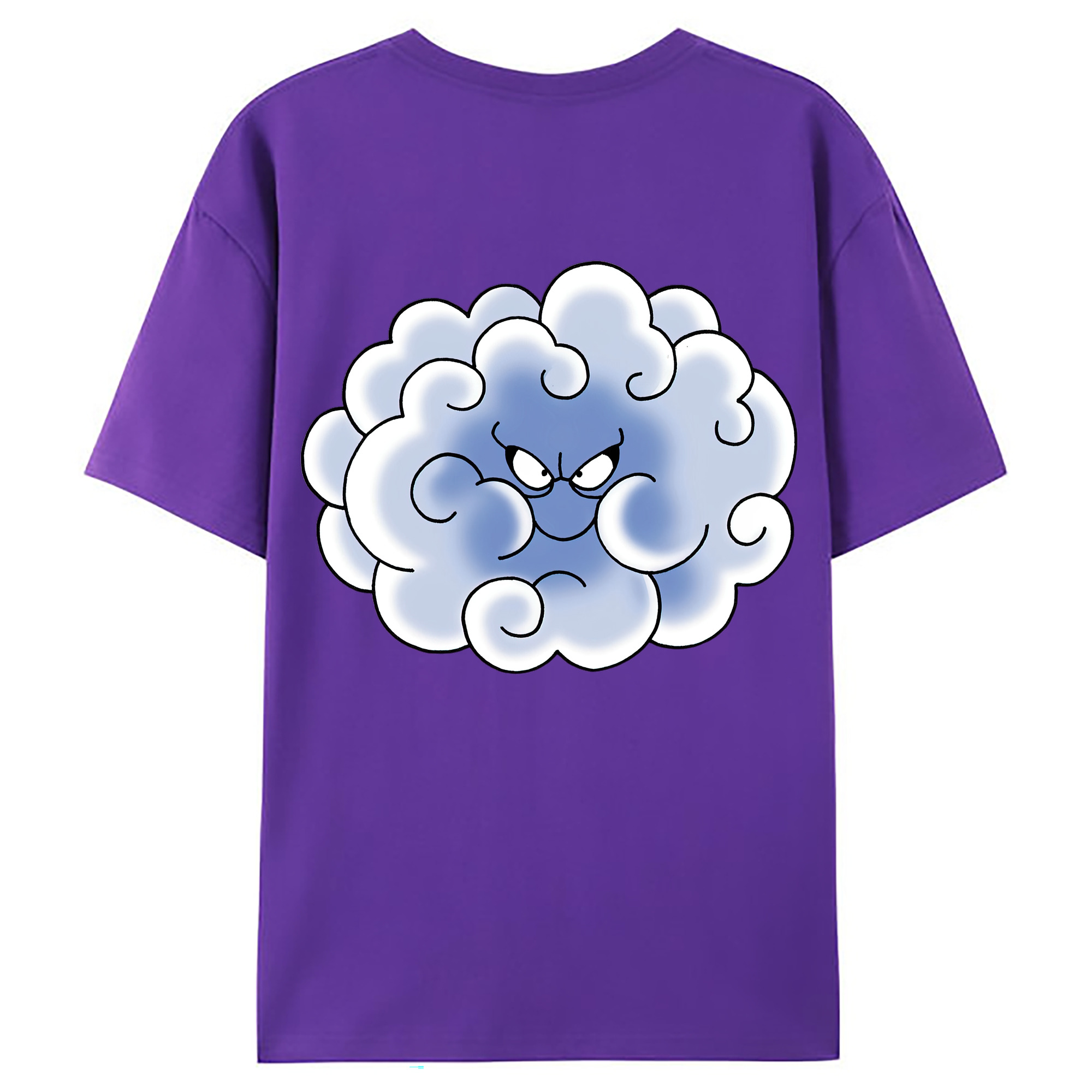 （画像用） ドラゴンクエスト Doragon Kuesuto Dragon Quest 綿100％ メンズ半袖Tシャツ（バックプリント） 通気性