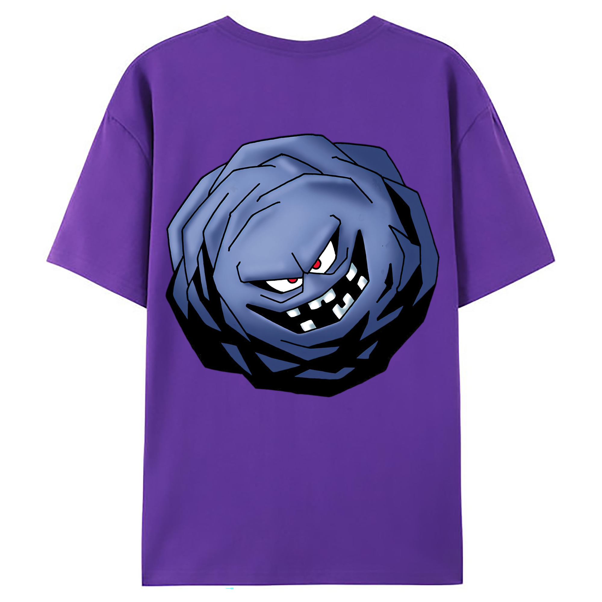 （画像用） ドラゴンクエスト Doragon Kuesuto Dragon Quest 綿100％ メンズ半袖Tシャツ（バックプリント） 通気性
