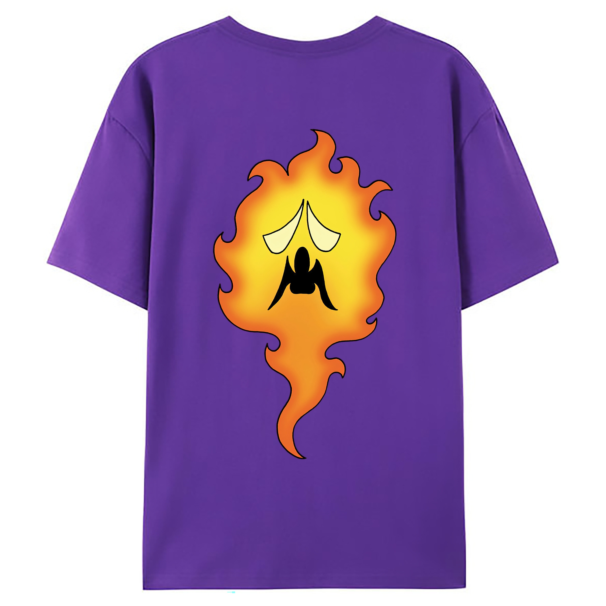 （画像用） ドラゴンクエスト Doragon Kuesuto Dragon Quest 綿100％ メンズ半袖Tシャツ（バックプリント） 通気性