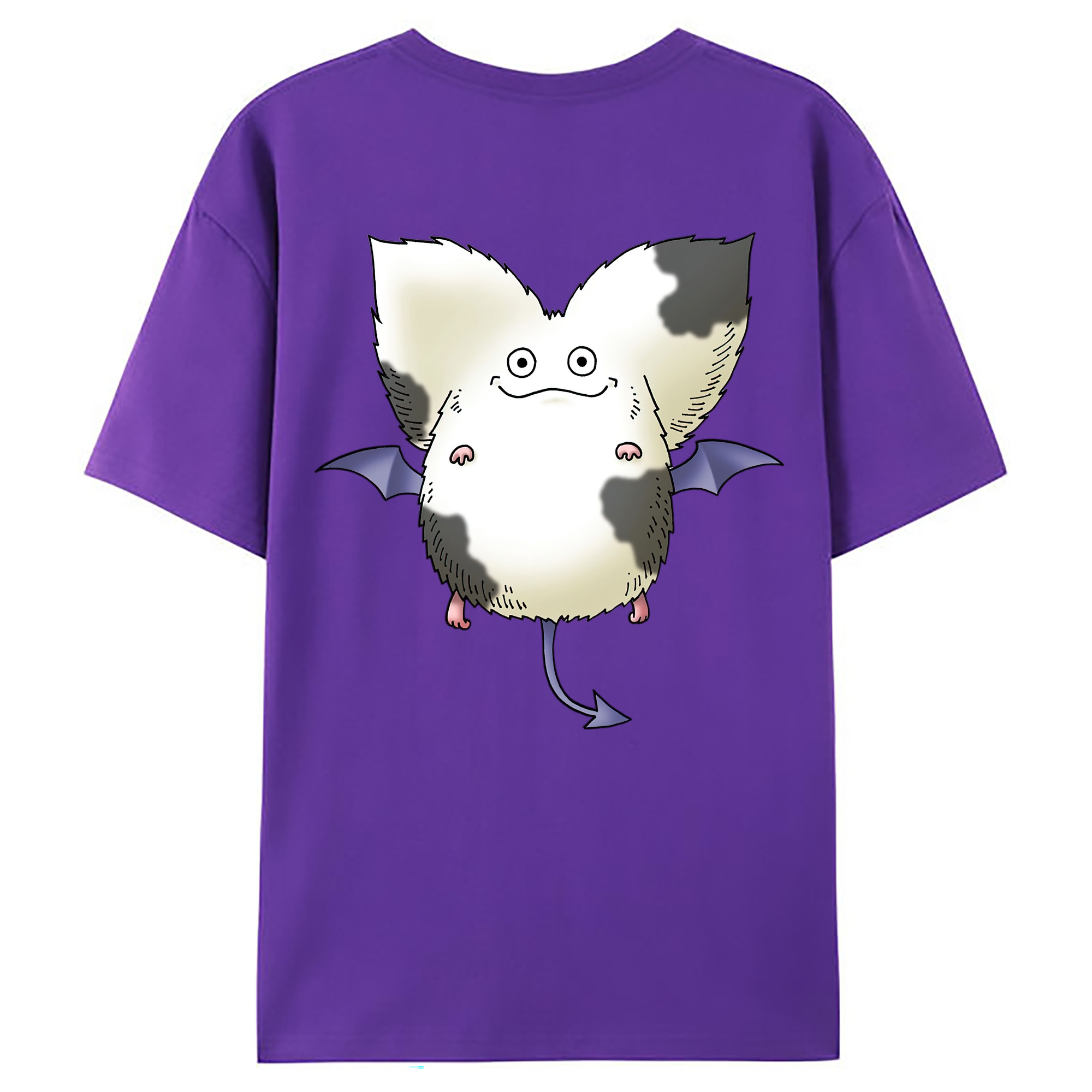 （画像用） ドラゴンクエスト Doragon Kuesuto Dragon Quest 綿100％ メンズ半袖Tシャツ（バックプリント） 通気性