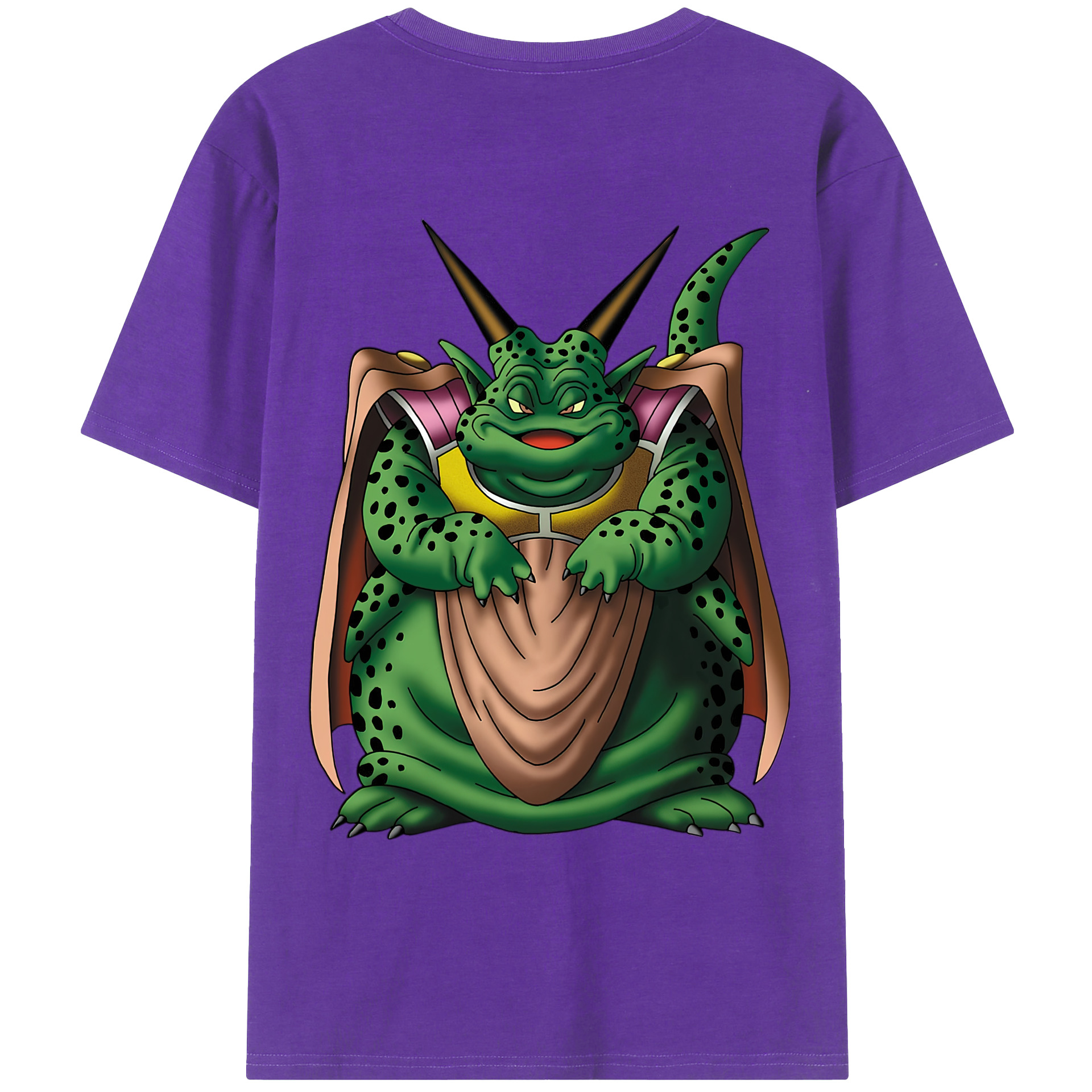 （画像用） ドラゴンクエスト Doragon Kuesuto Dragon Quest 綿100％ メンズ半袖Tシャツ（バックプリント） 通気性