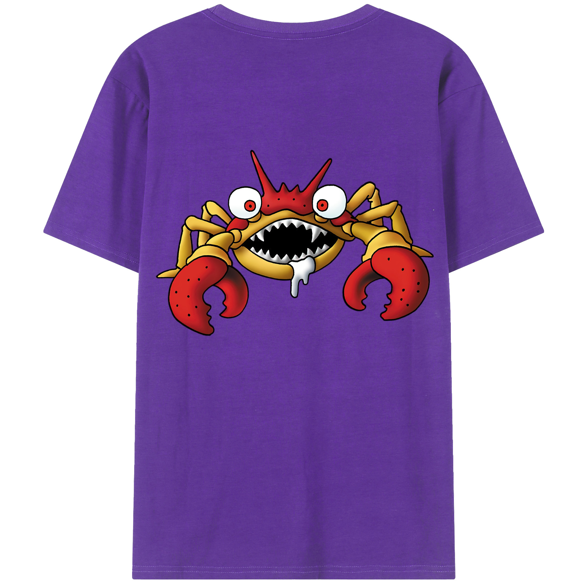 （画像用） ドラゴンクエスト Doragon Kuesuto Dragon Quest 綿100％ メンズ半袖Tシャツ（バックプリント） 通気性