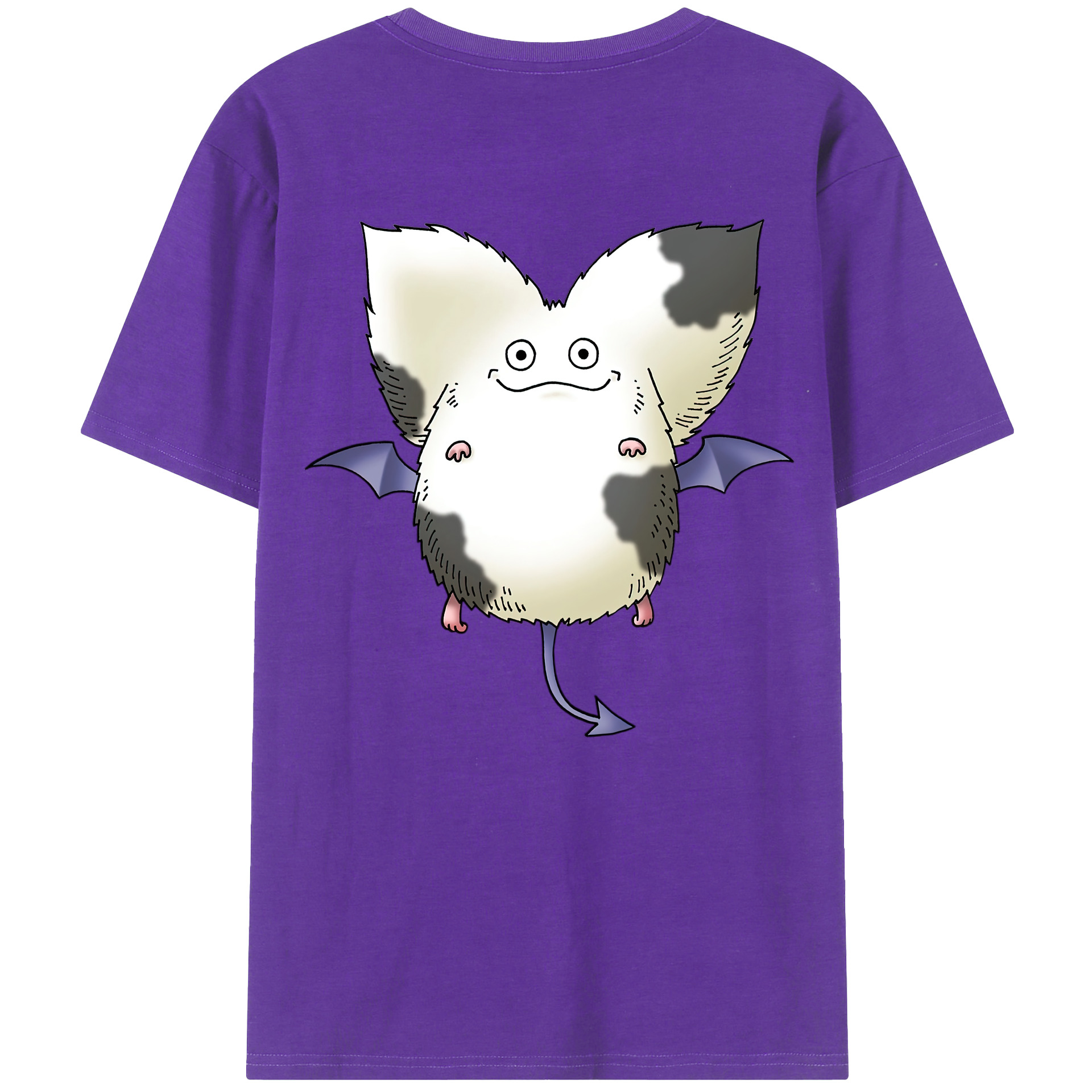 （画像用） ドラゴンクエスト Doragon Kuesuto Dragon Quest 綿100％ メンズ半袖Tシャツ（バックプリント） 通気性