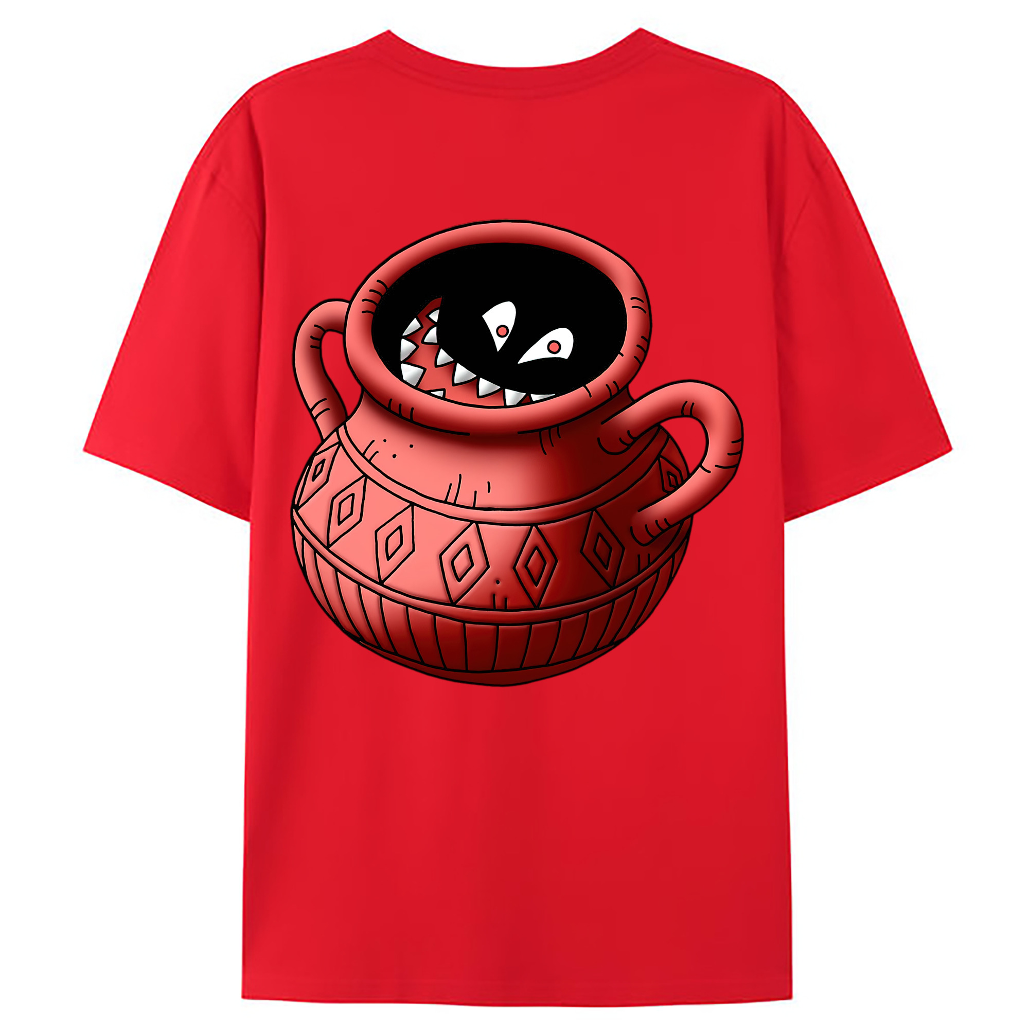 （画像用） ドラゴンクエスト Doragon Kuesuto Dragon Quest 綿100％ メンズ半袖Tシャツ（バックプリント） 通気性