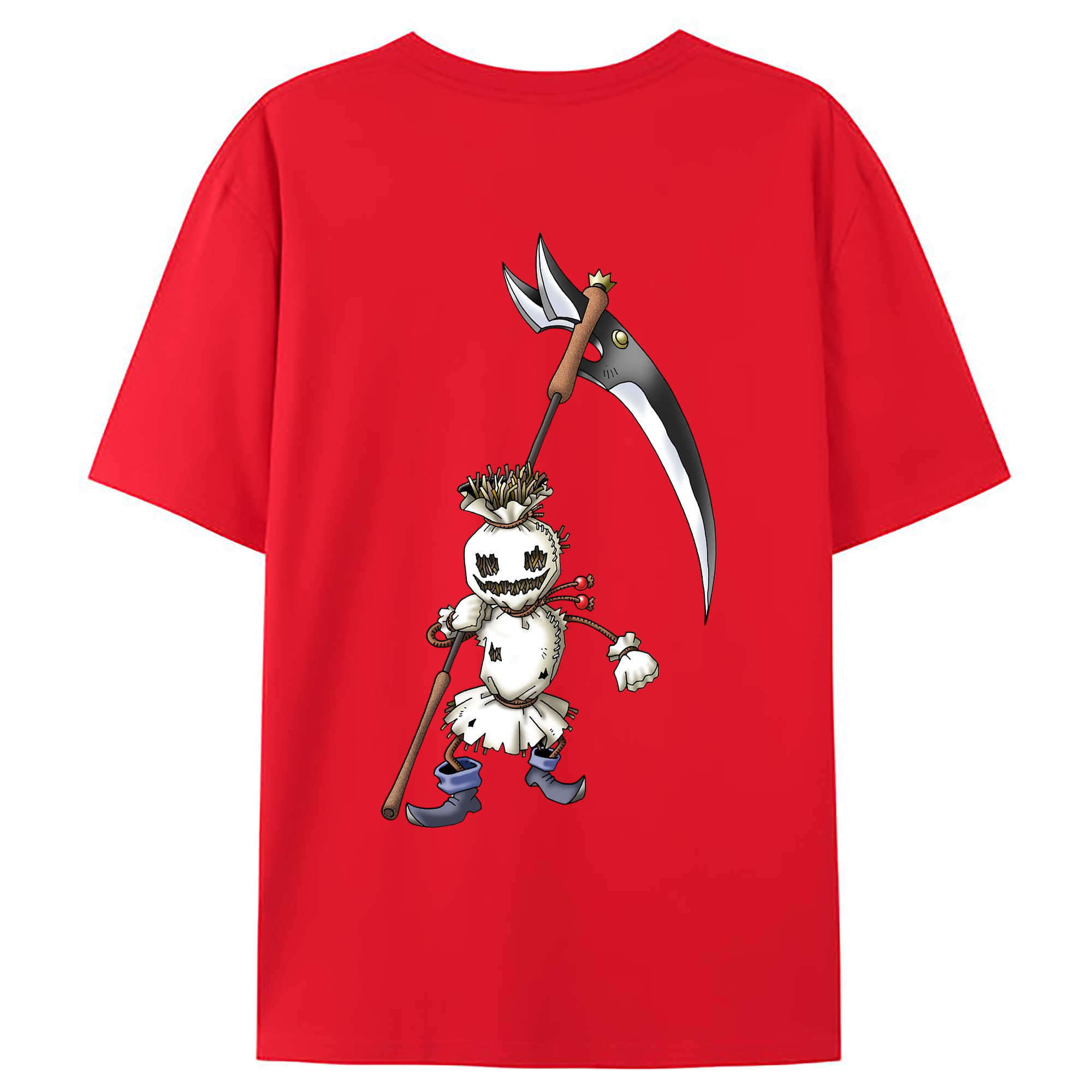（画像用） ドラゴンクエスト Doragon Kuesuto Dragon Quest 綿100％ メンズ半袖Tシャツ（バックプリント） 通気性