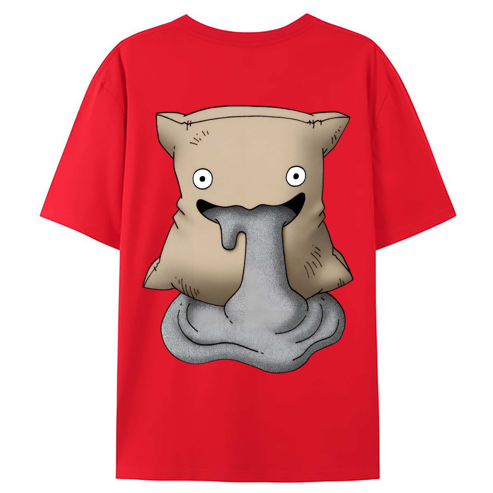 （画像用） ドラゴンクエスト Doragon Kuesuto Dragon Quest 綿100％ メンズ半袖Tシャツ（バックプリント） 通気性