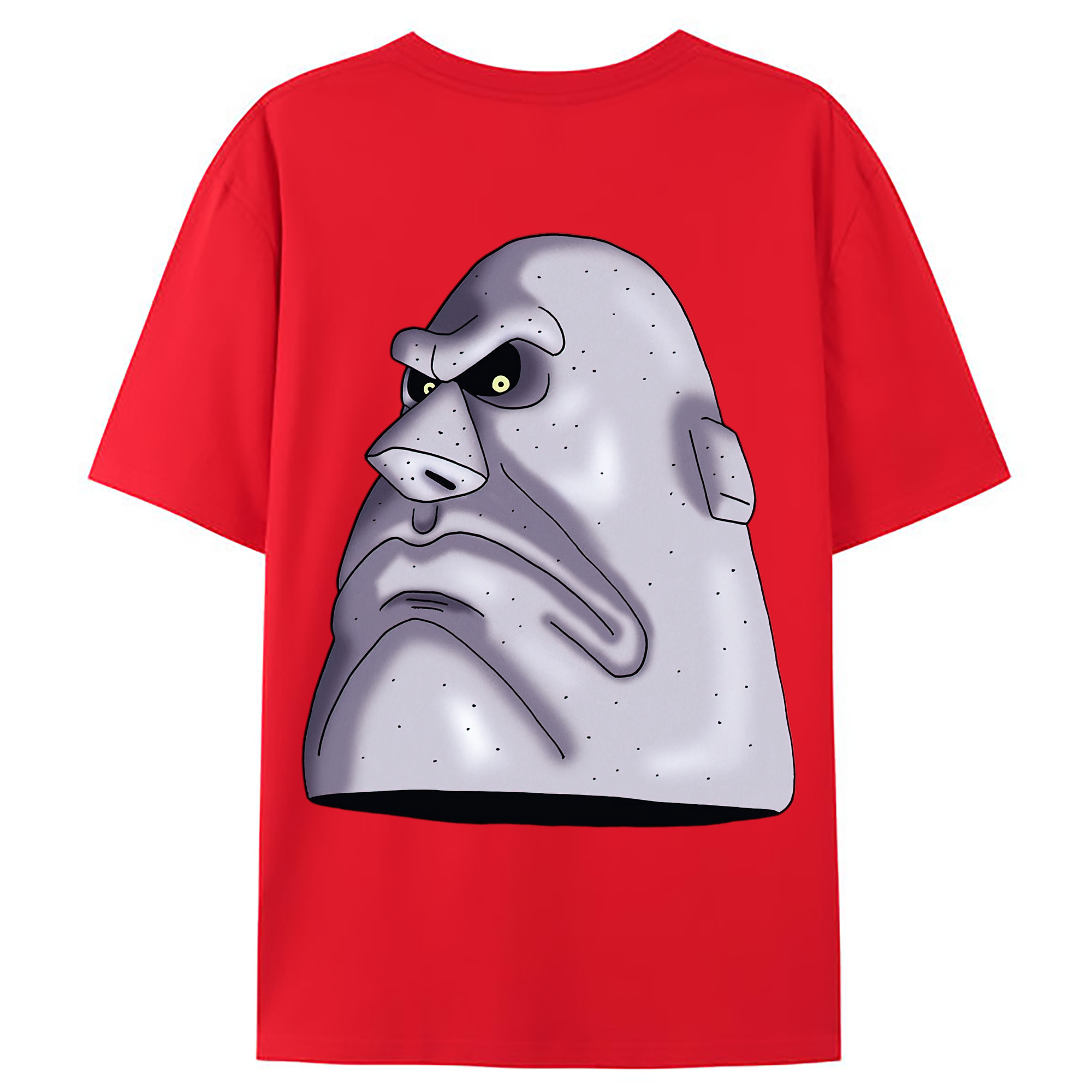 （画像用） ドラゴンクエスト Doragon Kuesuto Dragon Quest 綿100％ メンズ半袖Tシャツ（バックプリント） 通気性
