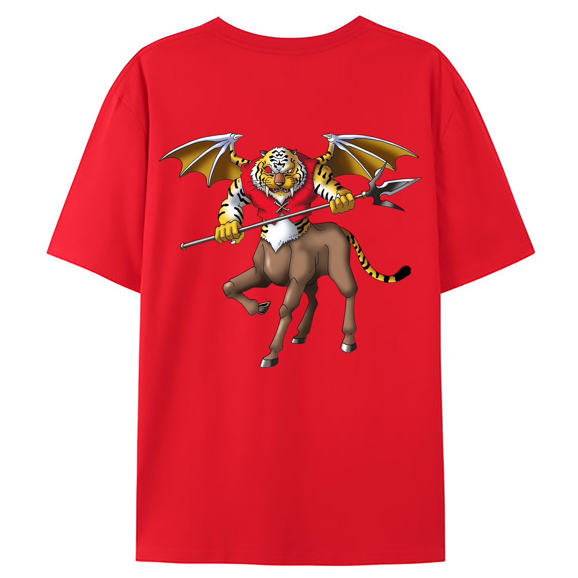 （画像用） ドラゴンクエスト Doragon Kuesuto Dragon Quest 綿100％ メンズ半袖Tシャツ（バックプリント） 通気性