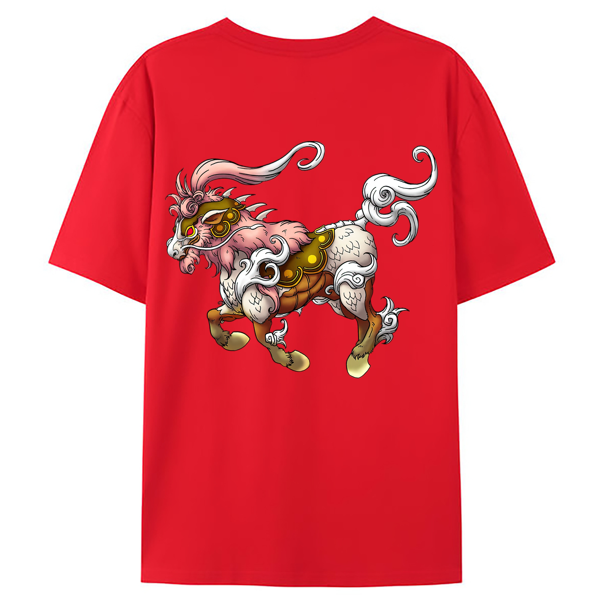 （画像用） ドラゴンクエスト Doragon Kuesuto Dragon Quest 綿100％ メンズ半袖Tシャツ（バックプリント） 通気性