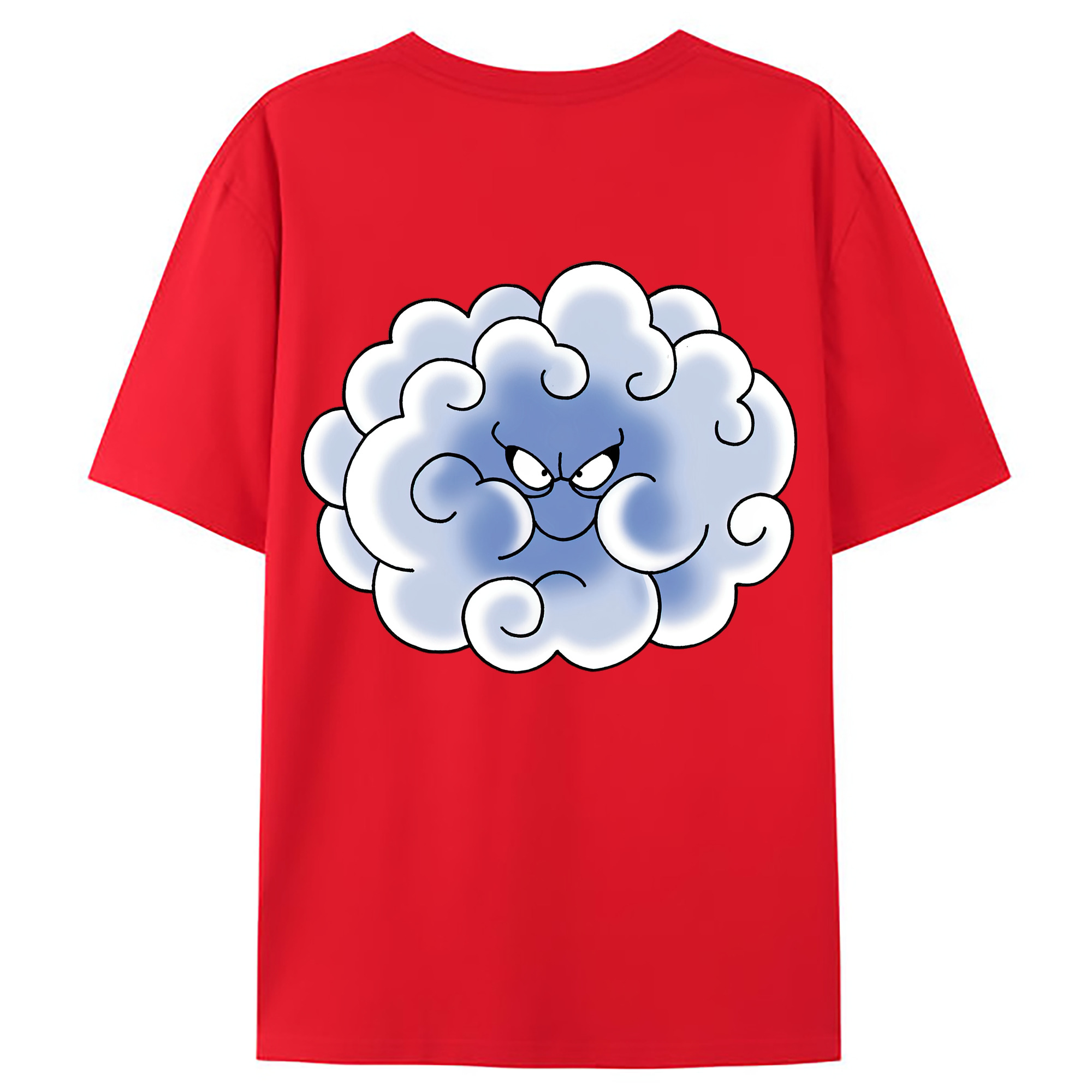 （画像用） ドラゴンクエスト Doragon Kuesuto Dragon Quest 綿100％ メンズ半袖Tシャツ（バックプリント） 通気性