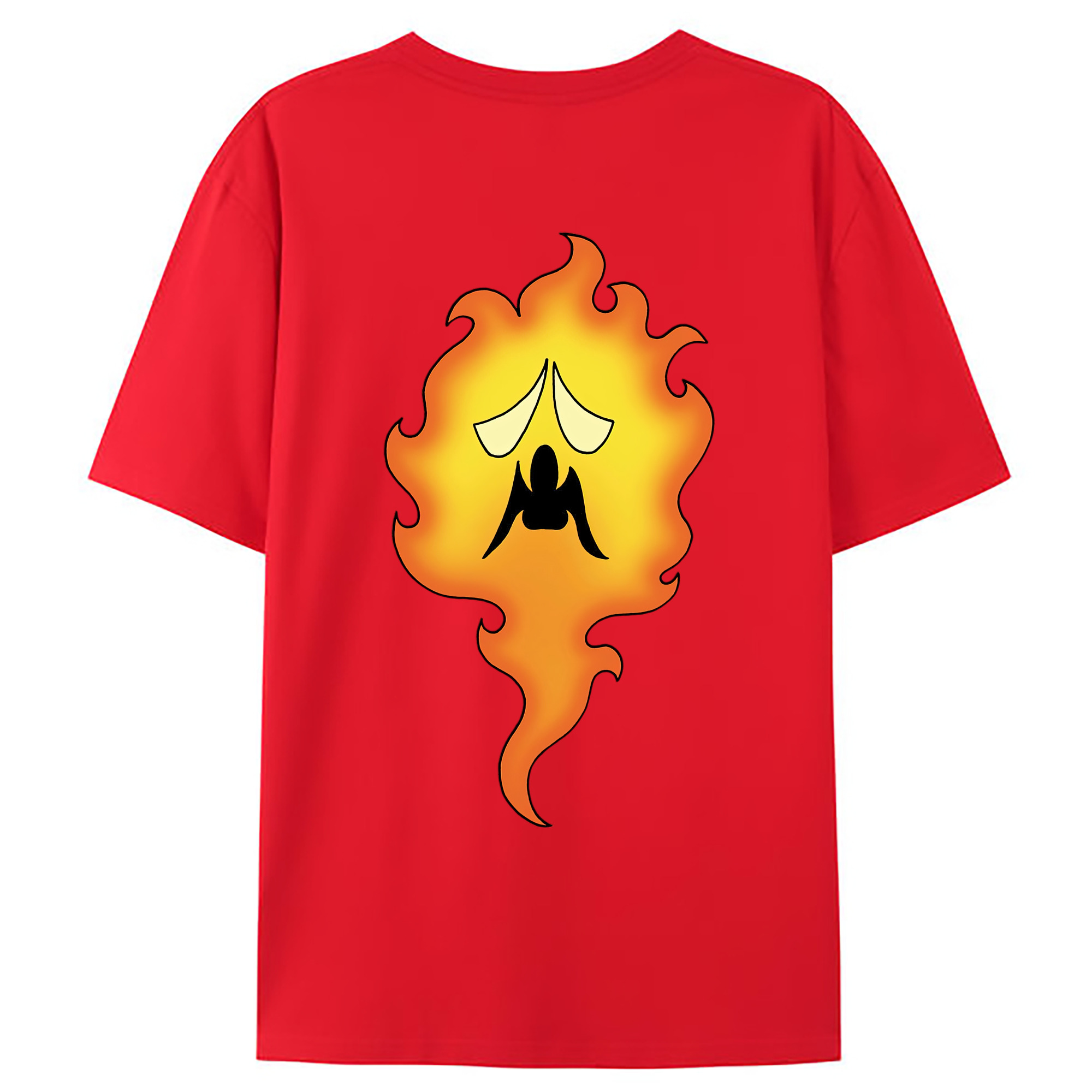 （画像用） ドラゴンクエスト Doragon Kuesuto Dragon Quest 綿100％ メンズ半袖Tシャツ（バックプリント） 通気性