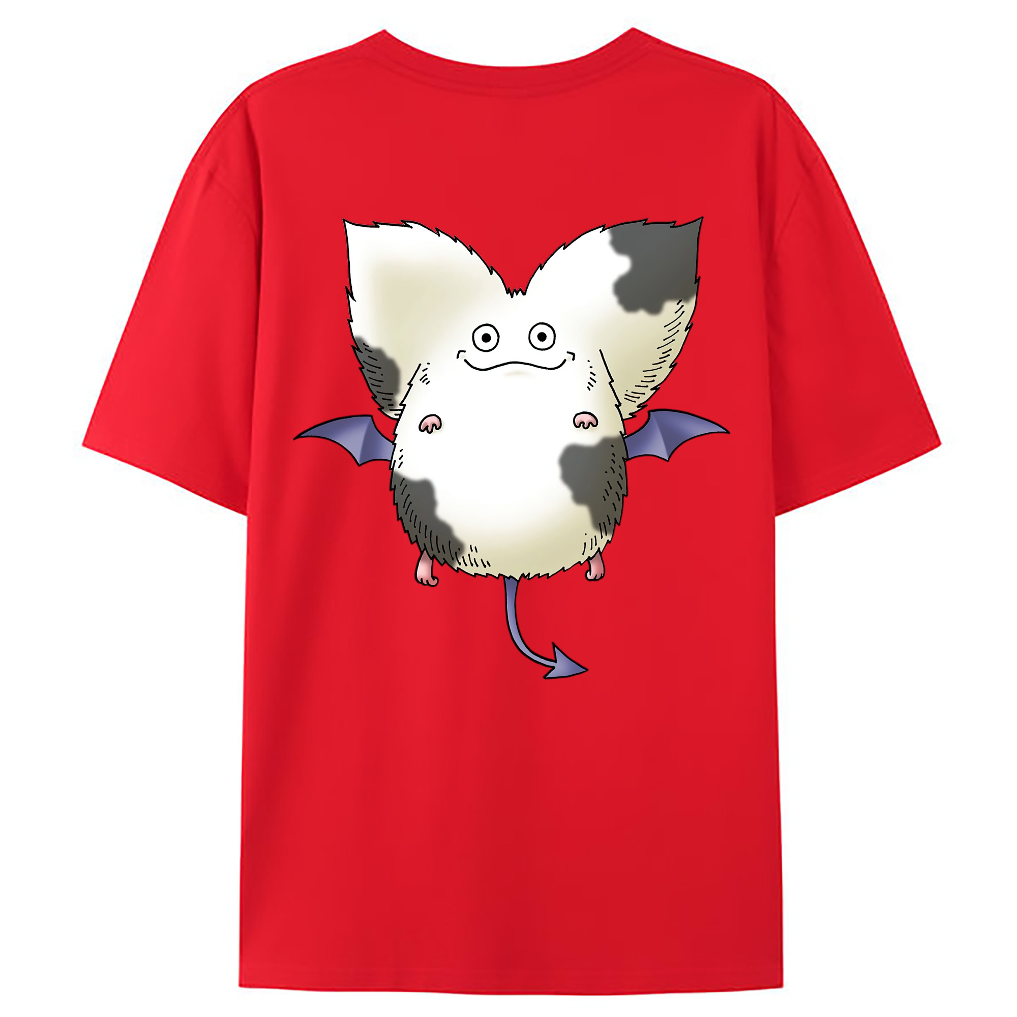 （画像用） ドラゴンクエスト Doragon Kuesuto Dragon Quest 綿100％ メンズ半袖Tシャツ（バックプリント） 通気性