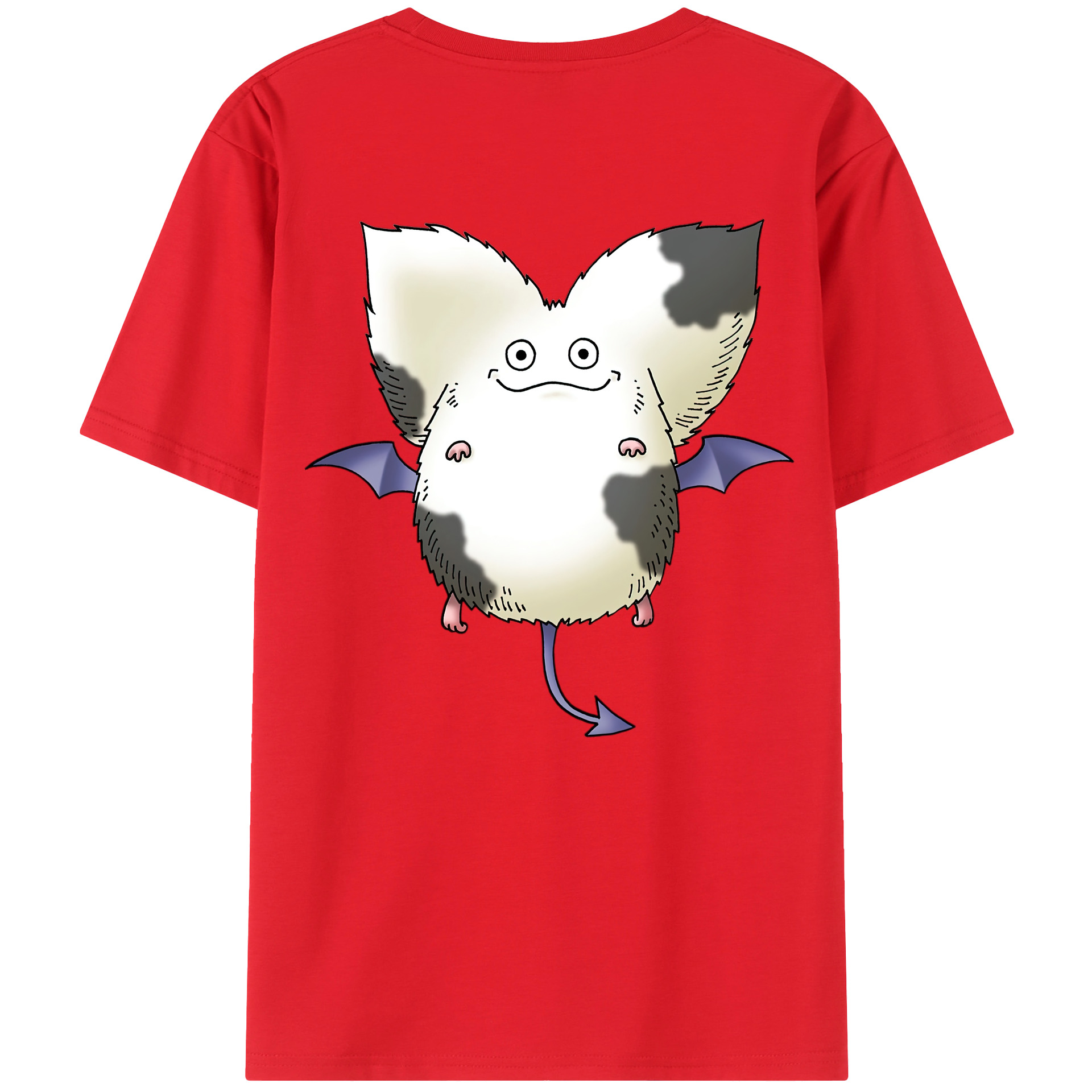 （画像用） ドラゴンクエスト Doragon Kuesuto Dragon Quest 綿100％ メンズ半袖Tシャツ（バックプリント） 通気性