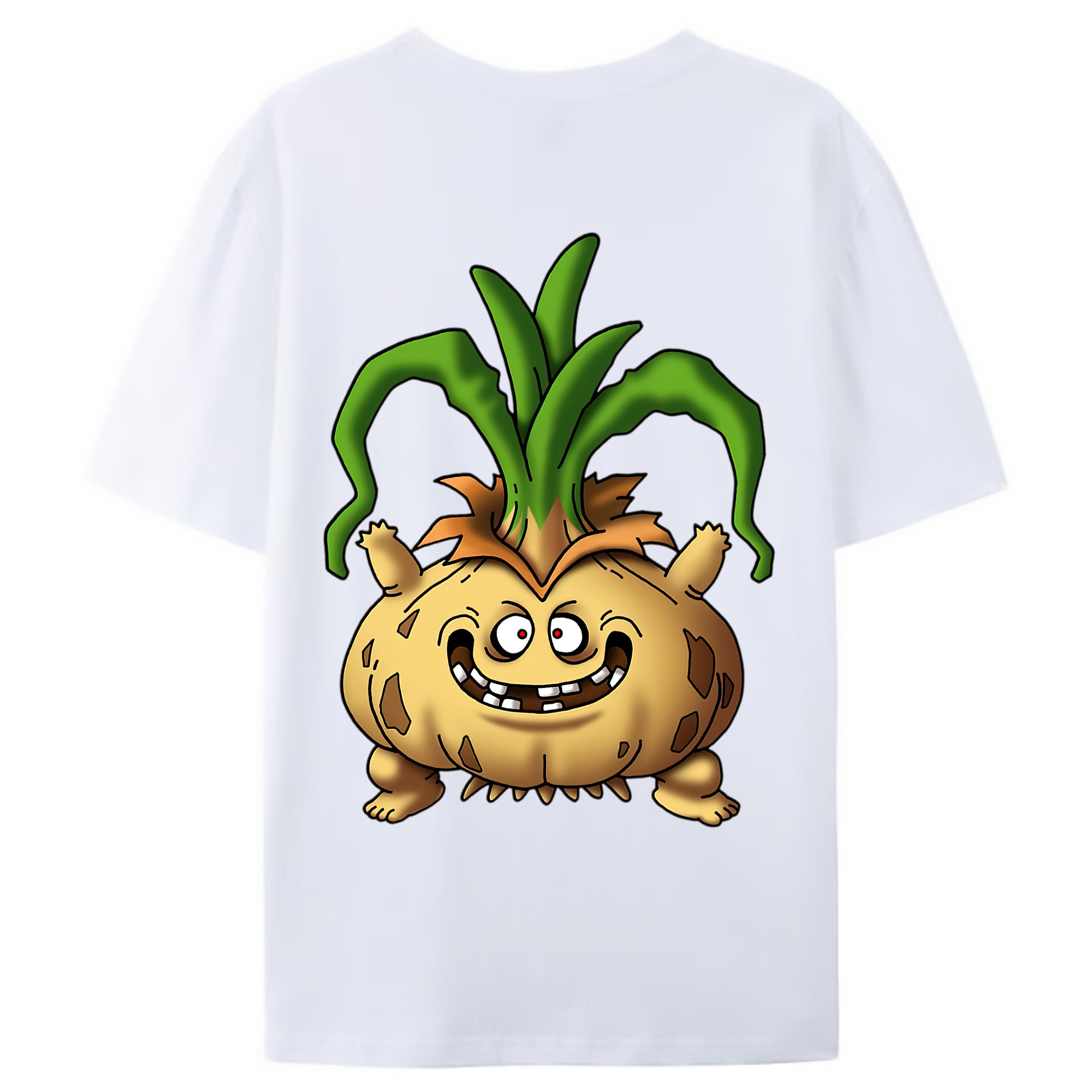 （画像用） ドラゴンクエスト Doragon Kuesuto Dragon Quest 綿100％ メンズ半袖Tシャツ（バックプリント） 通気性