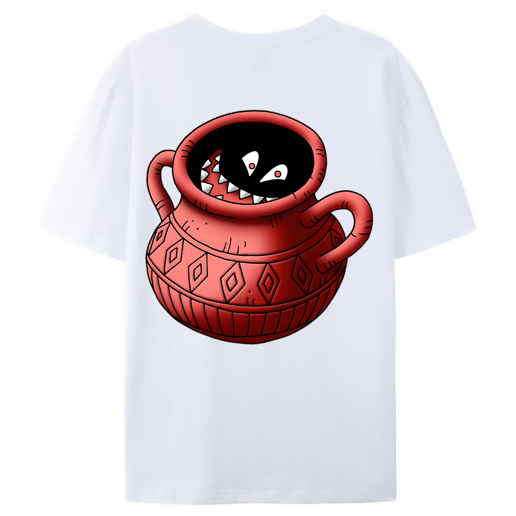 （画像用） ドラゴンクエスト Doragon Kuesuto Dragon Quest 綿100％ メンズ半袖Tシャツ（バックプリント） 通気性