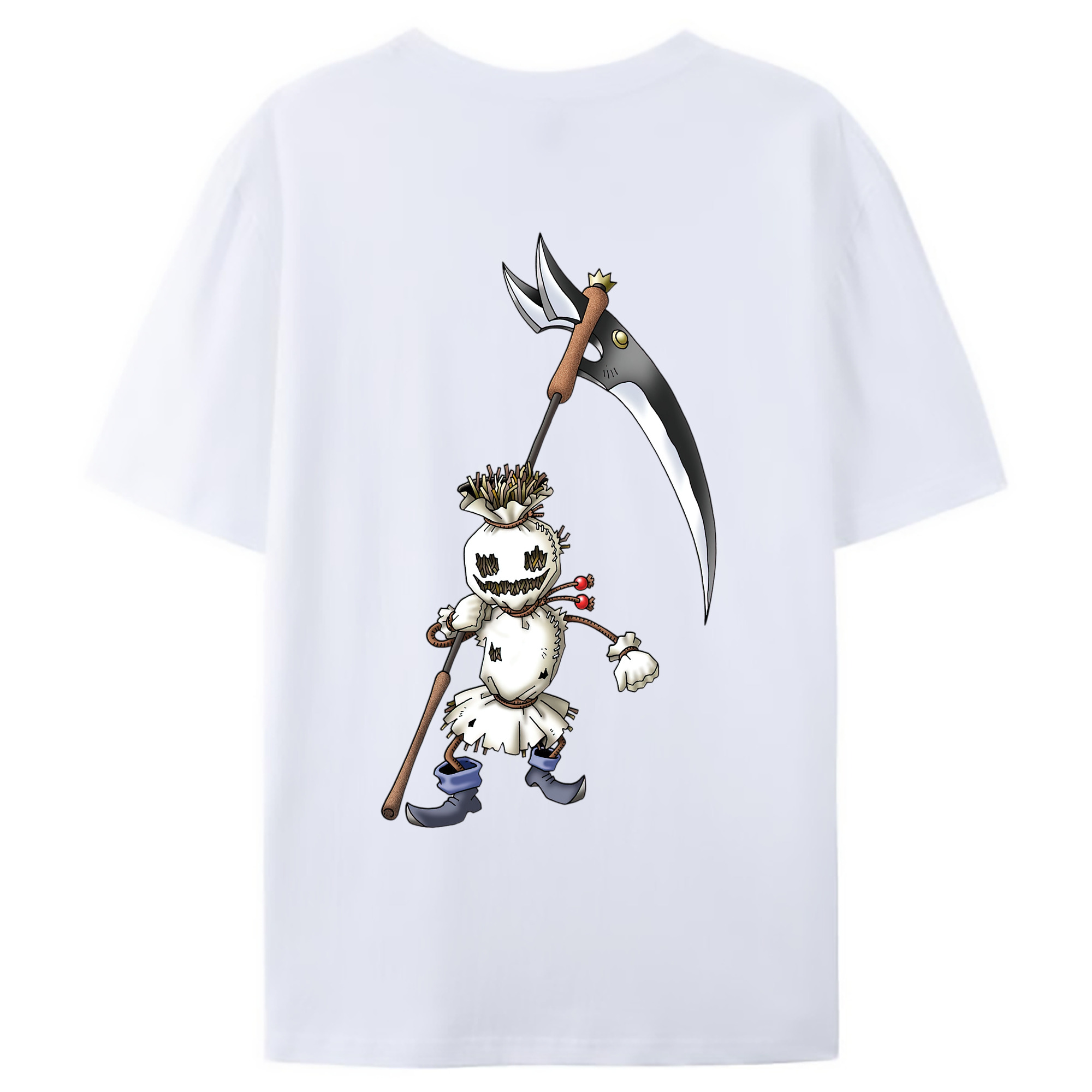 （画像用） ドラゴンクエスト Doragon Kuesuto Dragon Quest 綿100％ メンズ半袖Tシャツ（バックプリント） 通気性