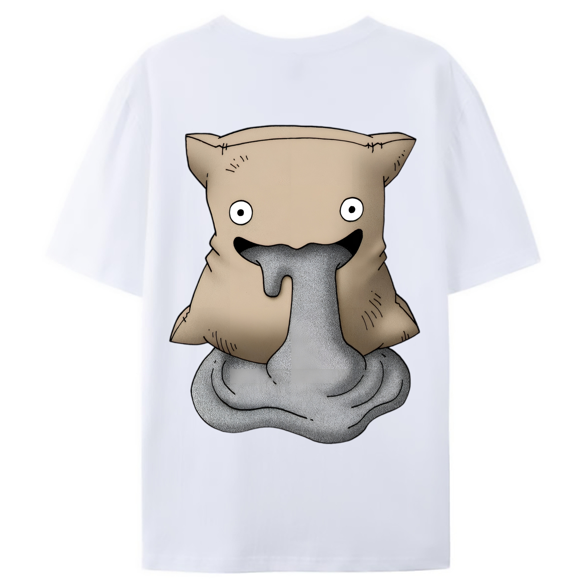 （画像用） ドラゴンクエスト Doragon Kuesuto Dragon Quest 綿100％ メンズ半袖Tシャツ（バックプリント） 通気性