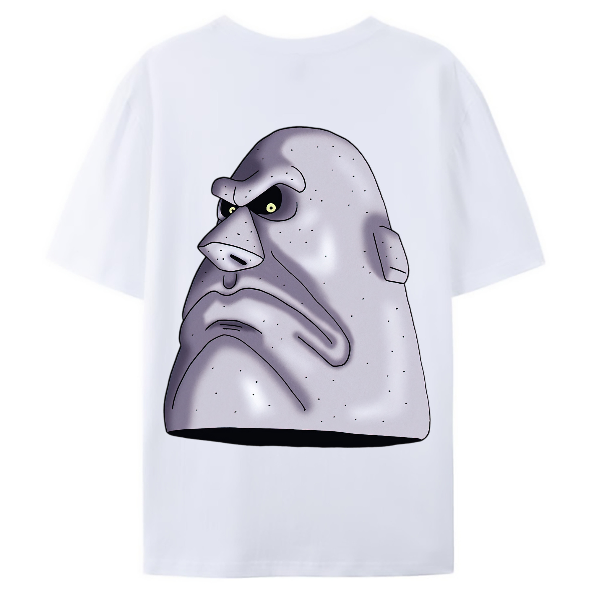 （画像用） ドラゴンクエスト Doragon Kuesuto Dragon Quest 綿100％ メンズ半袖Tシャツ（バックプリント） 通気性
