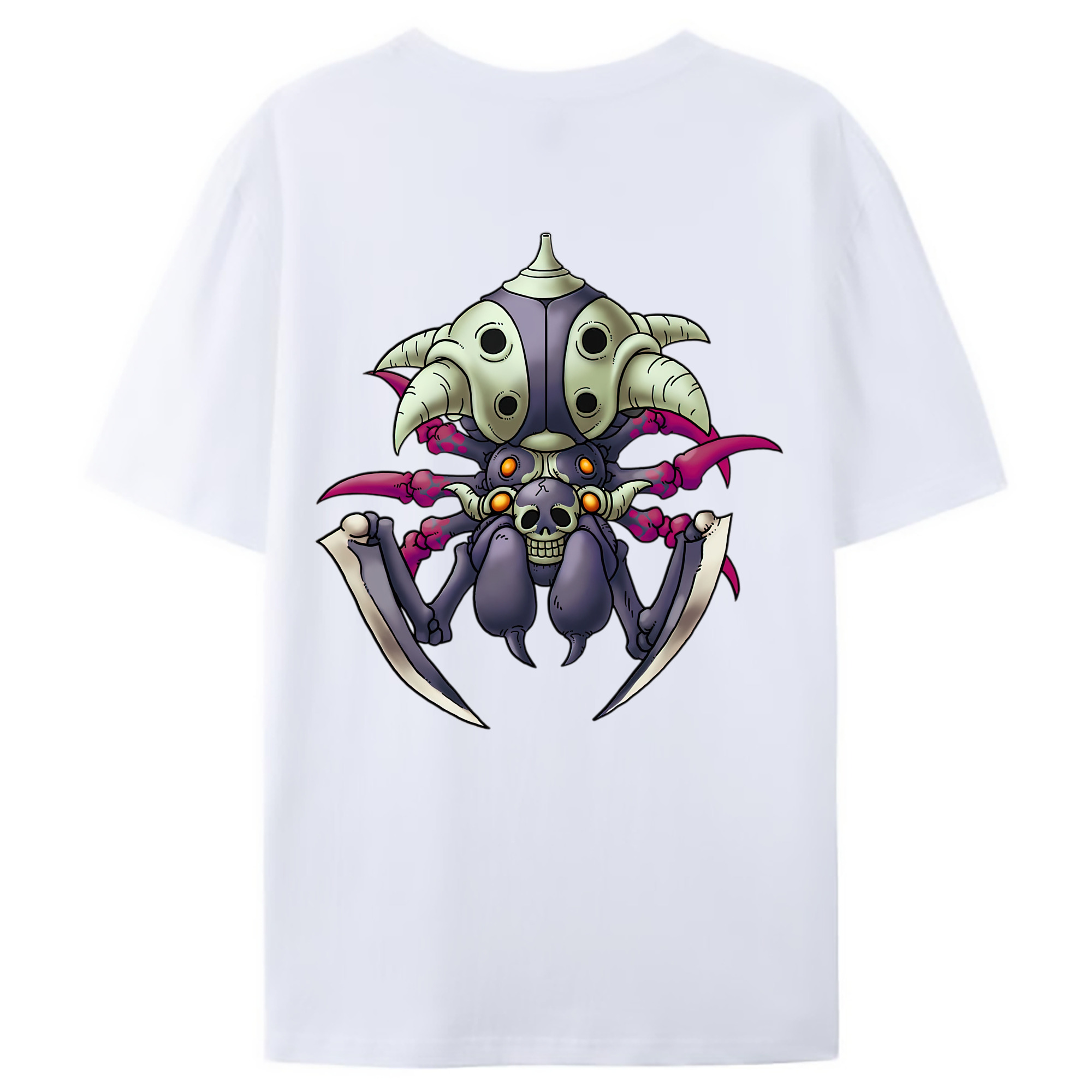 （画像用） ドラゴンクエスト Doragon Kuesuto Dragon Quest 綿100％ メンズ半袖Tシャツ（バックプリント） 通気性