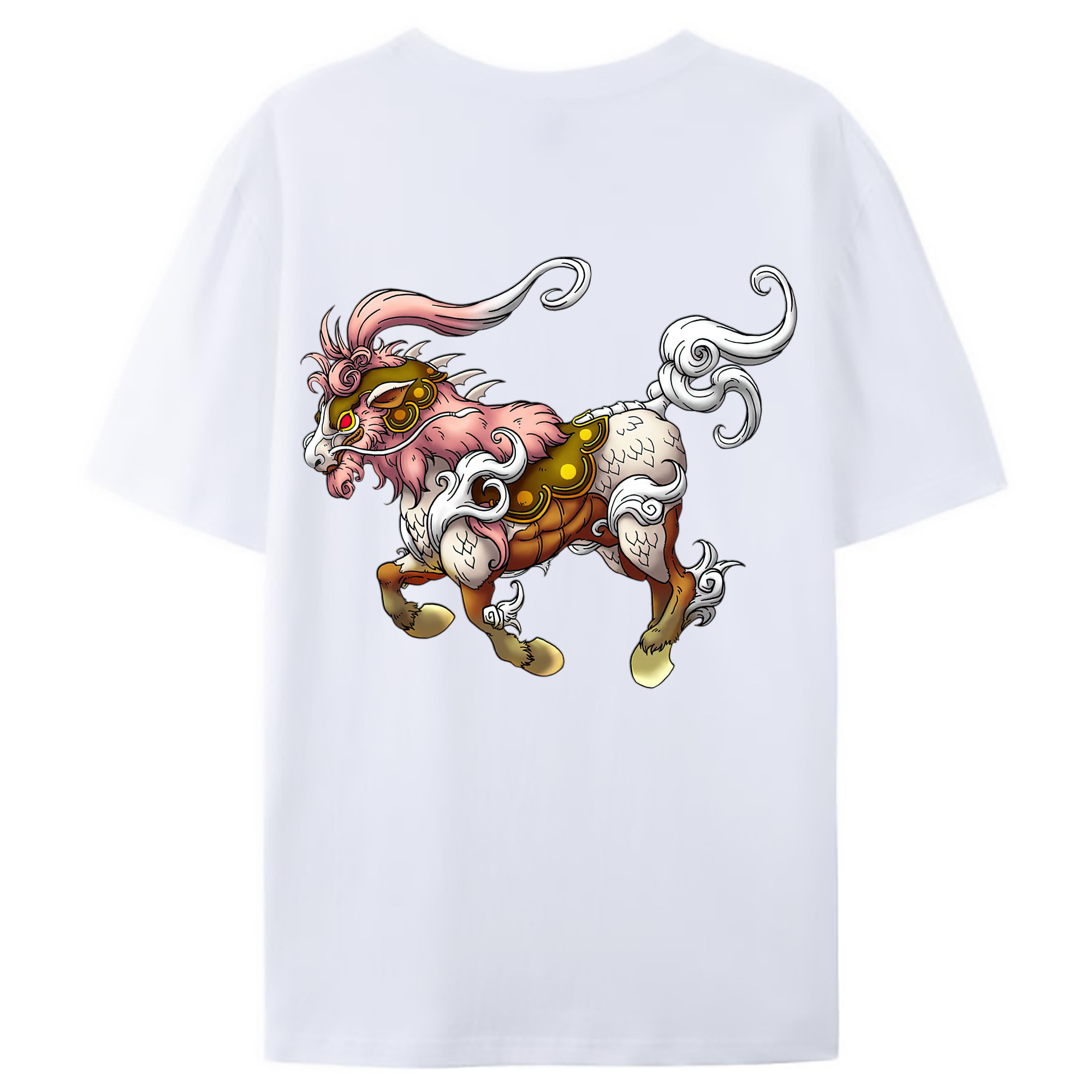 （画像用） ドラゴンクエスト Doragon Kuesuto Dragon Quest 綿100％ メンズ半袖Tシャツ（バックプリント） 通気性
