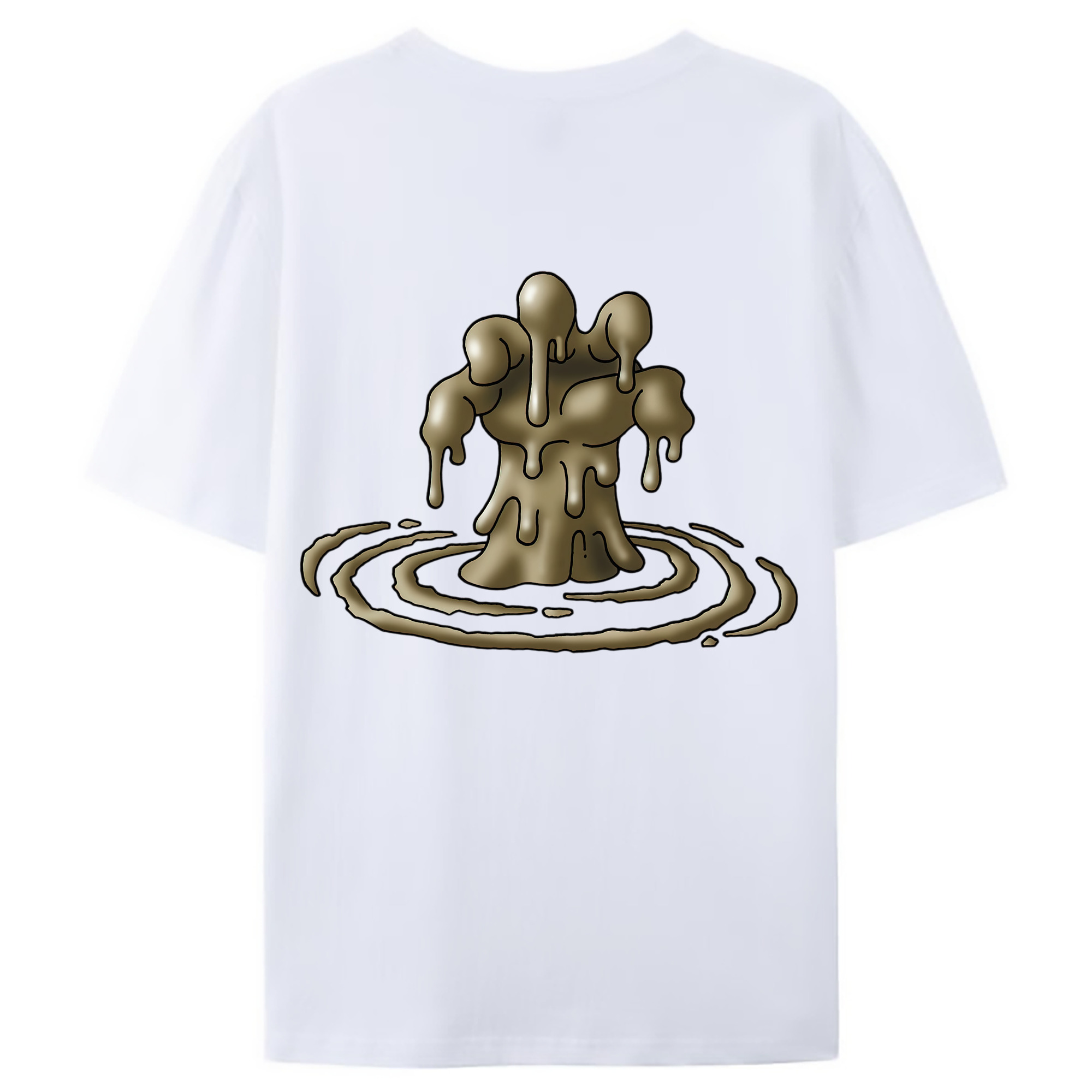 （画像用） ドラゴンクエスト Doragon Kuesuto Dragon Quest 綿100％ メンズ半袖Tシャツ（バックプリント） 通気性